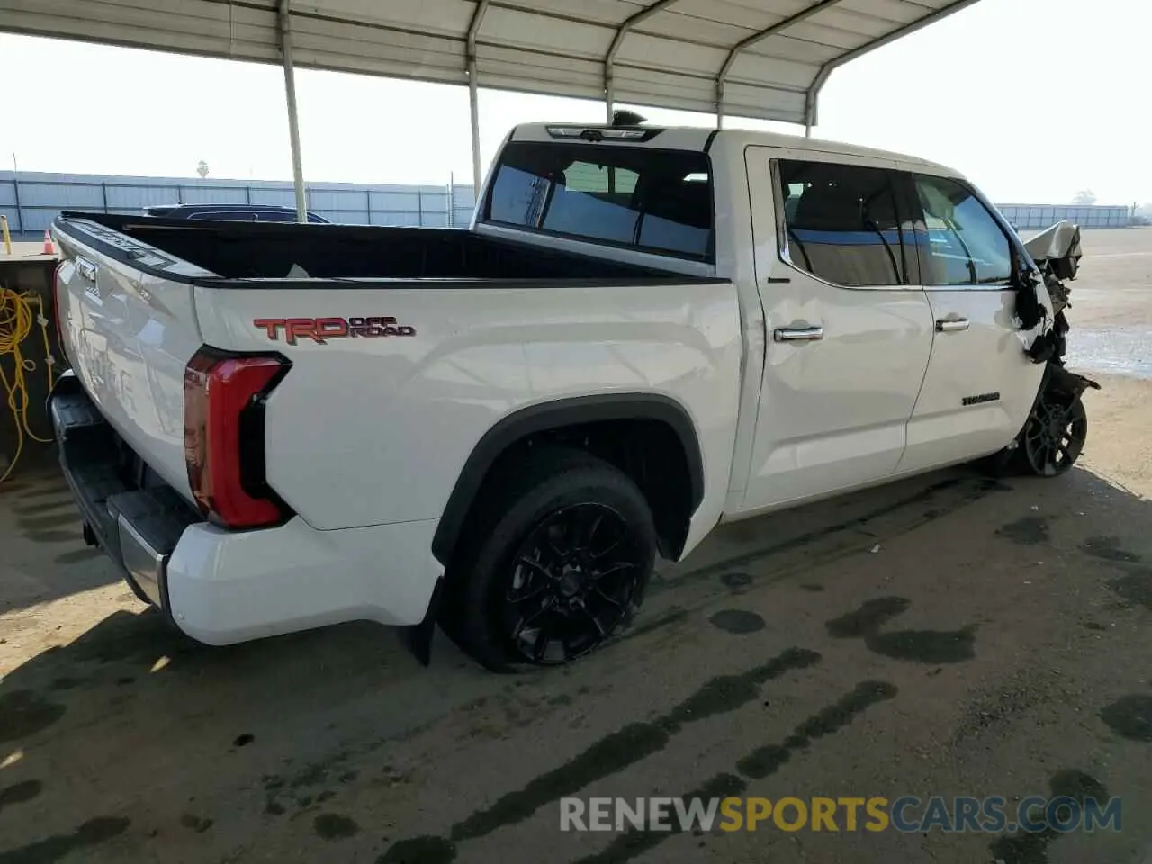 3 Фотография поврежденного автомобиля 5TFJA5ABXNX010225 TOYOTA TUNDRA 2022