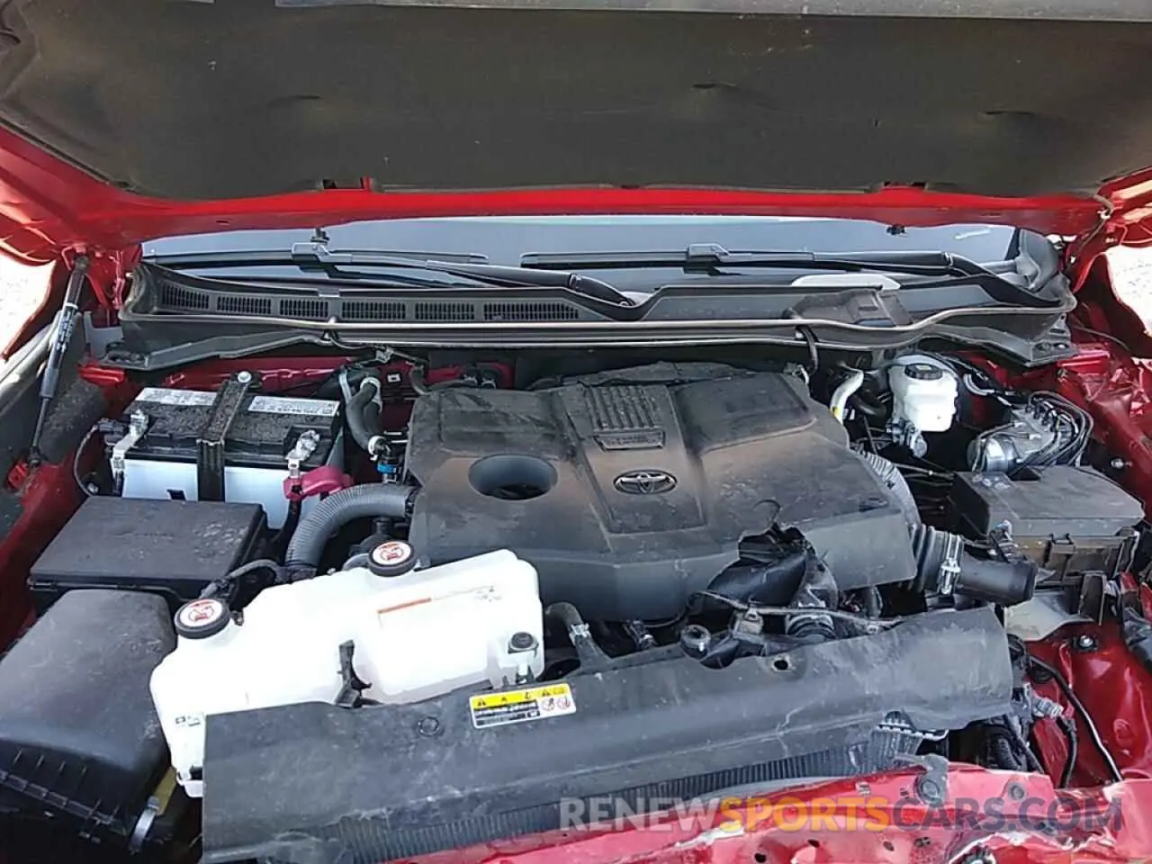 10 Photograph of a damaged car 5TFJA5DB3NX023216 TOYOTA TUNDRA 2022