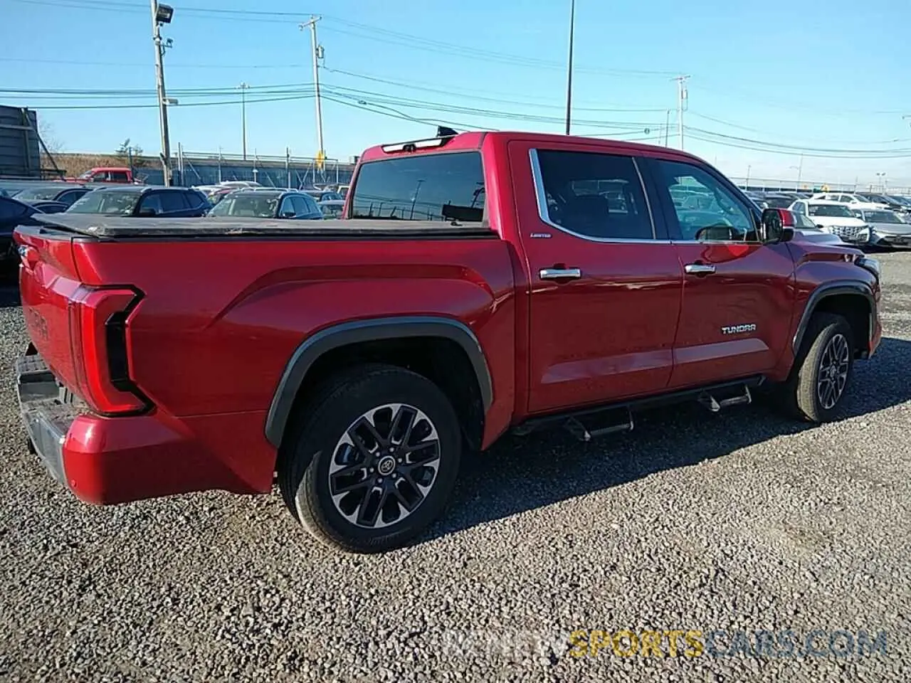 3 Photograph of a damaged car 5TFJA5DB3NX023216 TOYOTA TUNDRA 2022