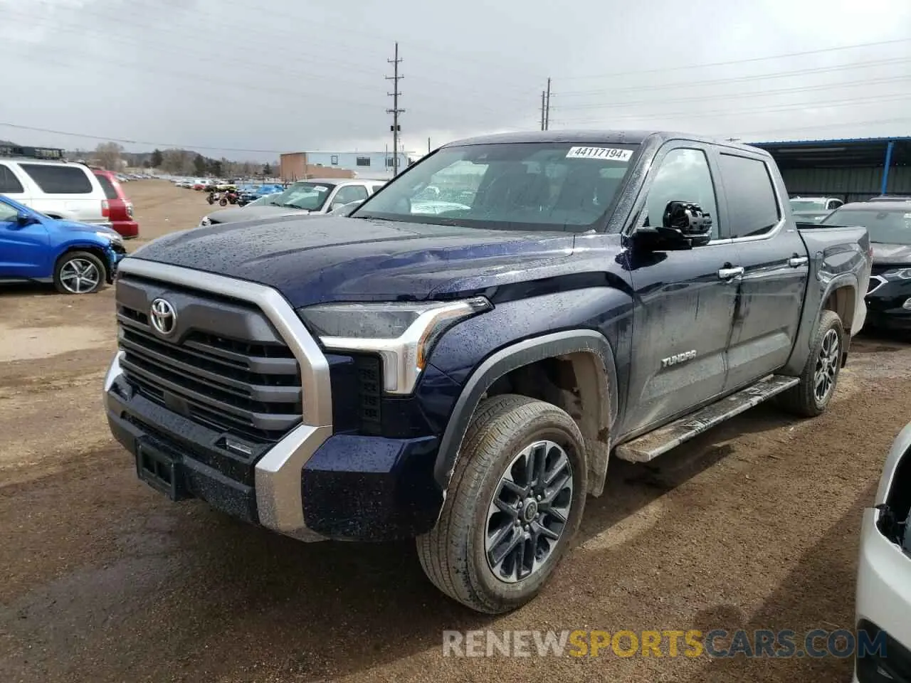 1 Photograph of a damaged car 5TFJA5DB4NX005713 TOYOTA TUNDRA 2022