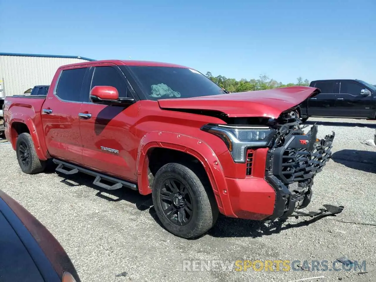 4 Фотография поврежденного автомобиля 5TFJA5DB5NX010953 TOYOTA TUNDRA 2022