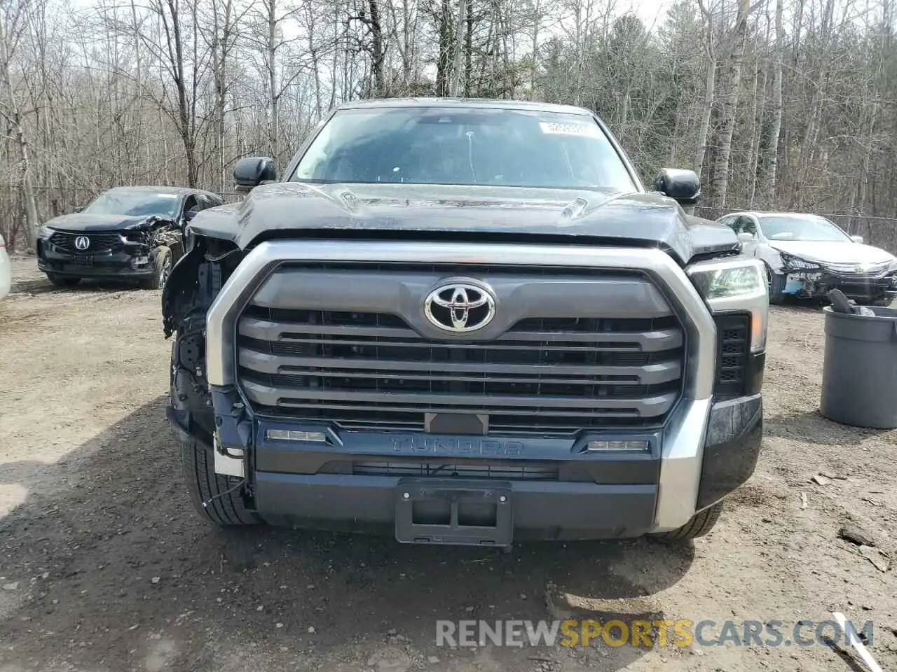 5 Photograph of a damaged car 5TFJA5DB6NX033013 TOYOTA TUNDRA 2022