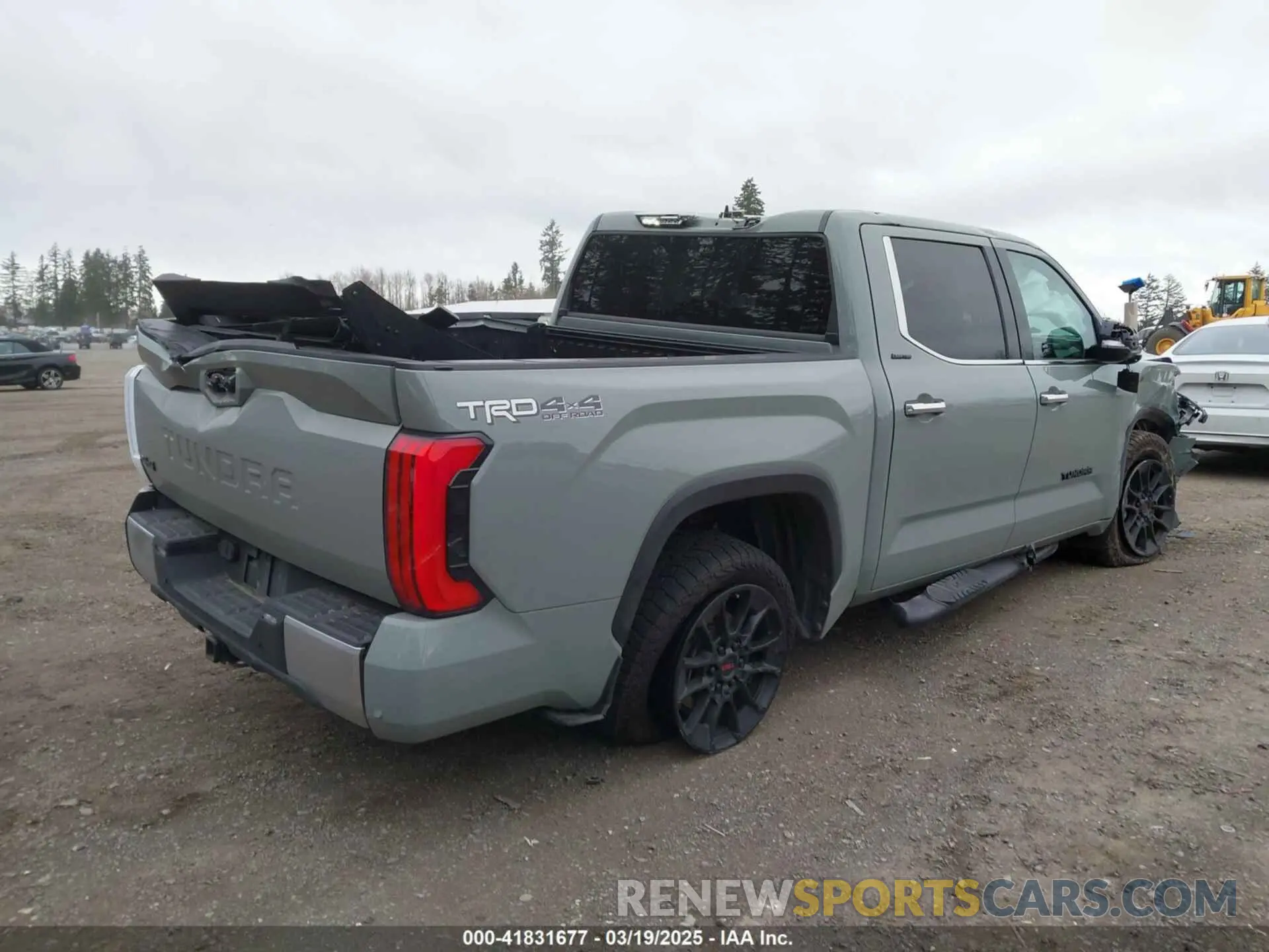 4 Фотография поврежденного автомобиля 5TFJA5DB6NX040916 TOYOTA TUNDRA 2022