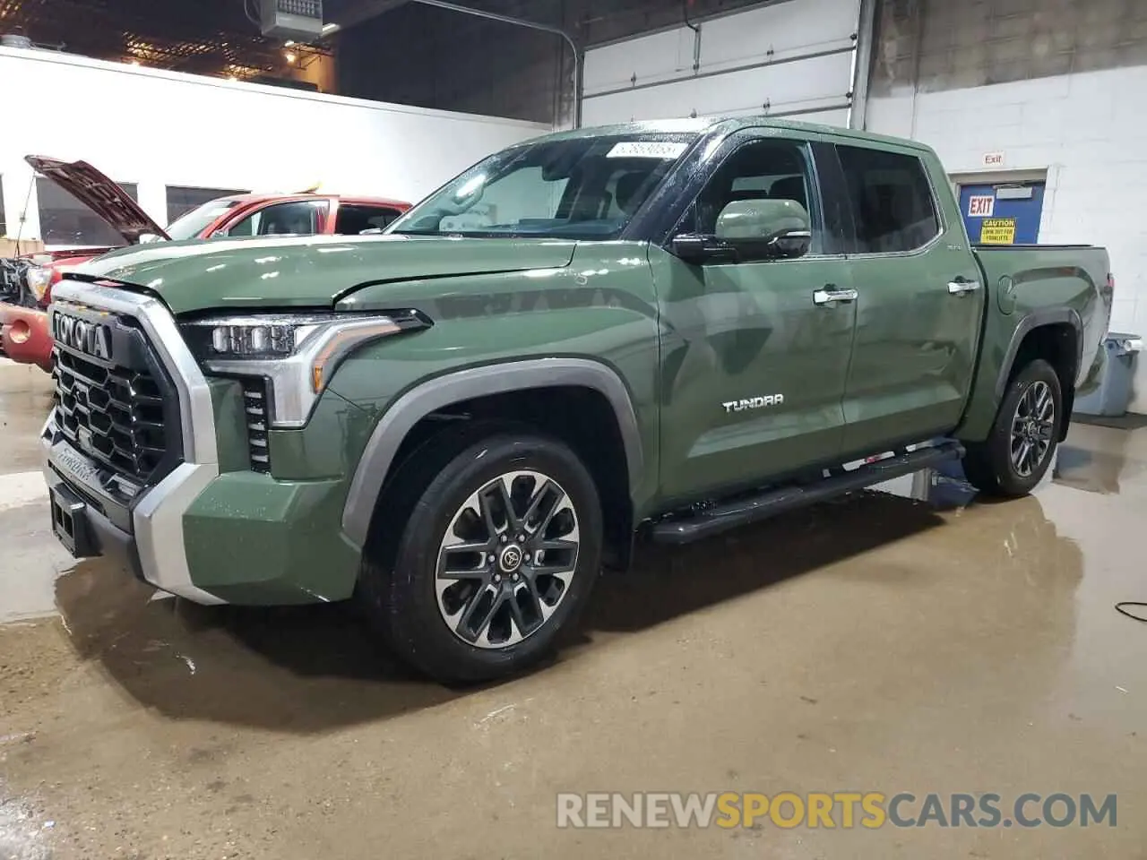 1 Photograph of a damaged car 5TFJA5DB7NX030797 TOYOTA TUNDRA 2022