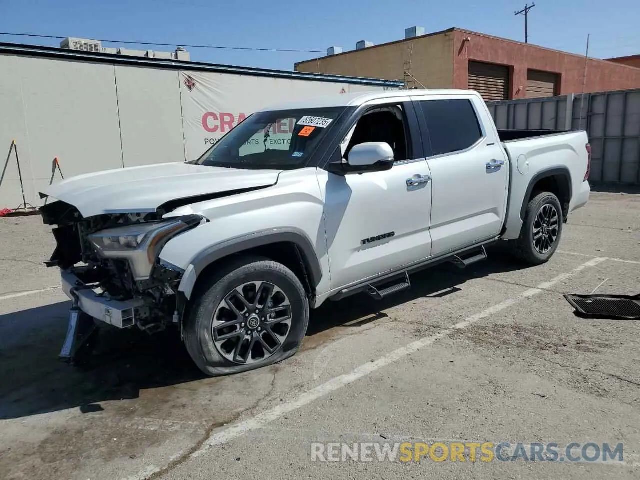 1 Фотография поврежденного автомобиля 5TFJA5DB9NX018019 TOYOTA TUNDRA 2022