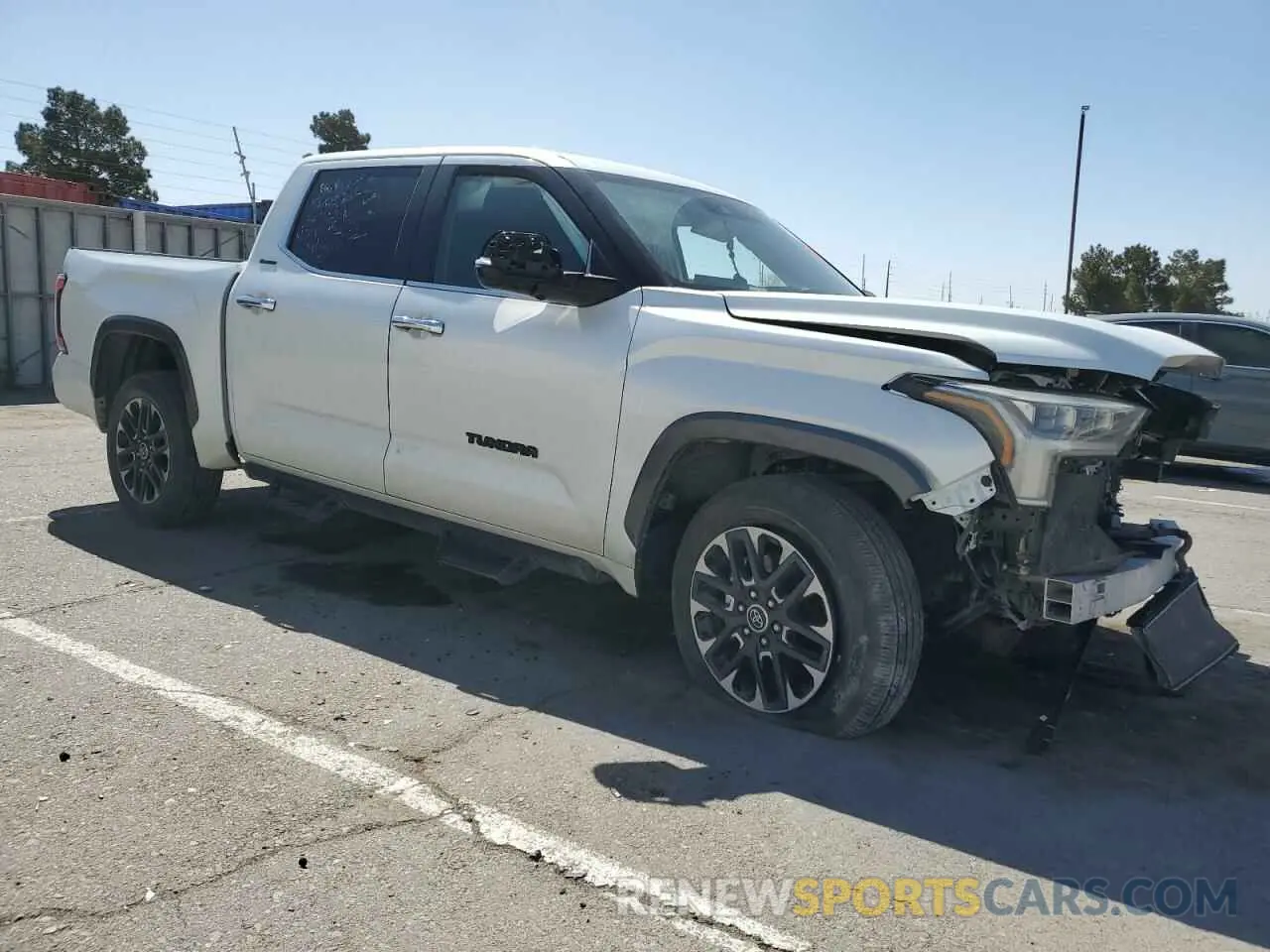 4 Фотография поврежденного автомобиля 5TFJA5DB9NX018019 TOYOTA TUNDRA 2022