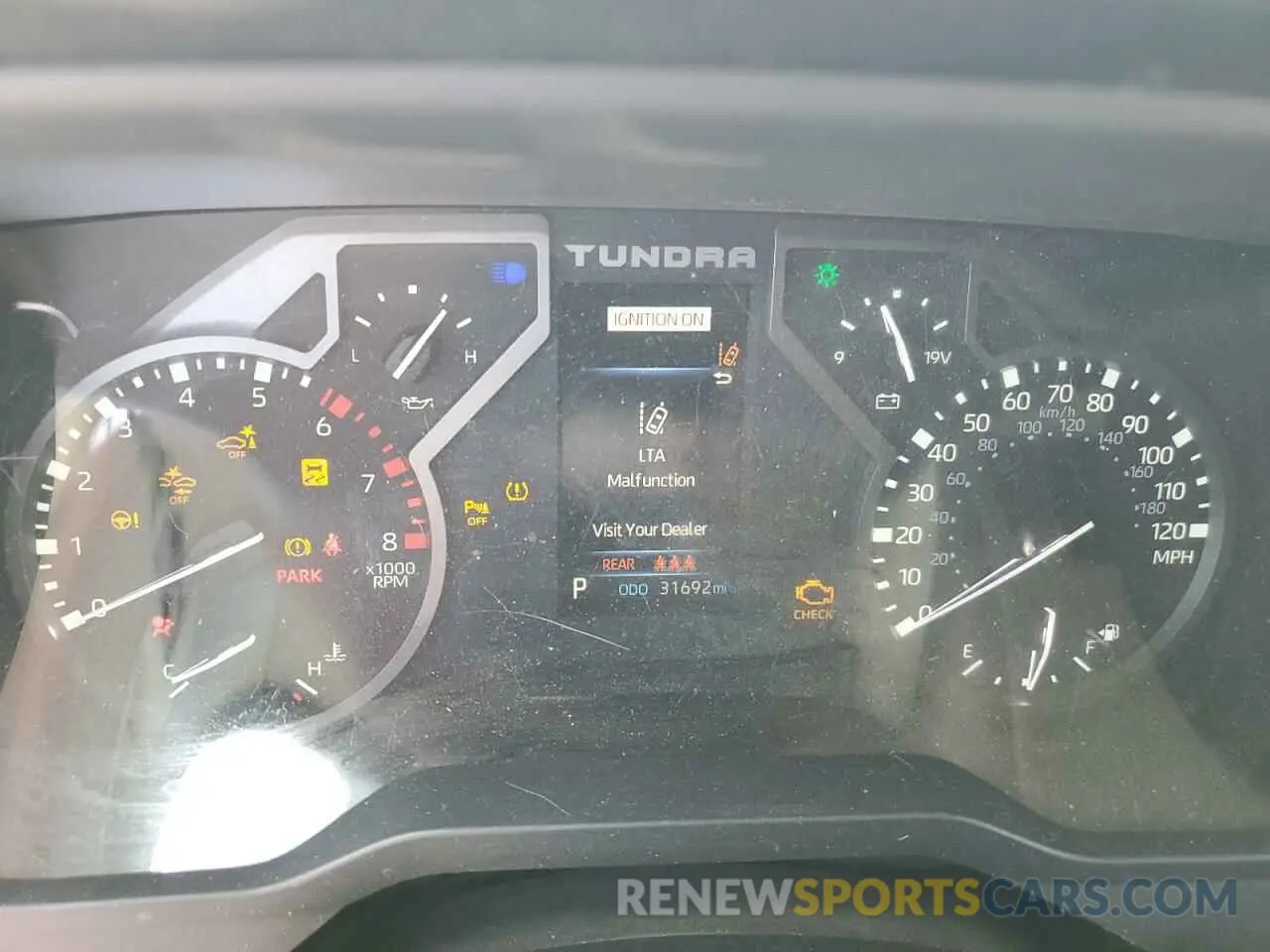 9 Фотография поврежденного автомобиля 5TFJA5DB9NX018019 TOYOTA TUNDRA 2022