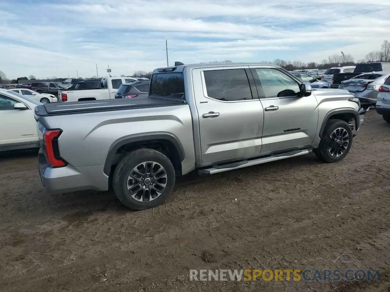 3 Фотография поврежденного автомобиля 5TFJA5DB9NX028484 TOYOTA TUNDRA 2022