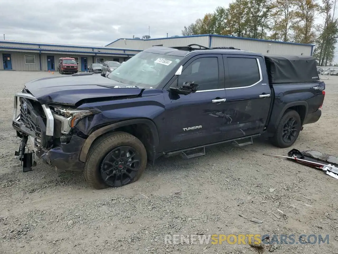 1 Photograph of a damaged car 5TFJC5DB4NX008945 TOYOTA TUNDRA 2022
