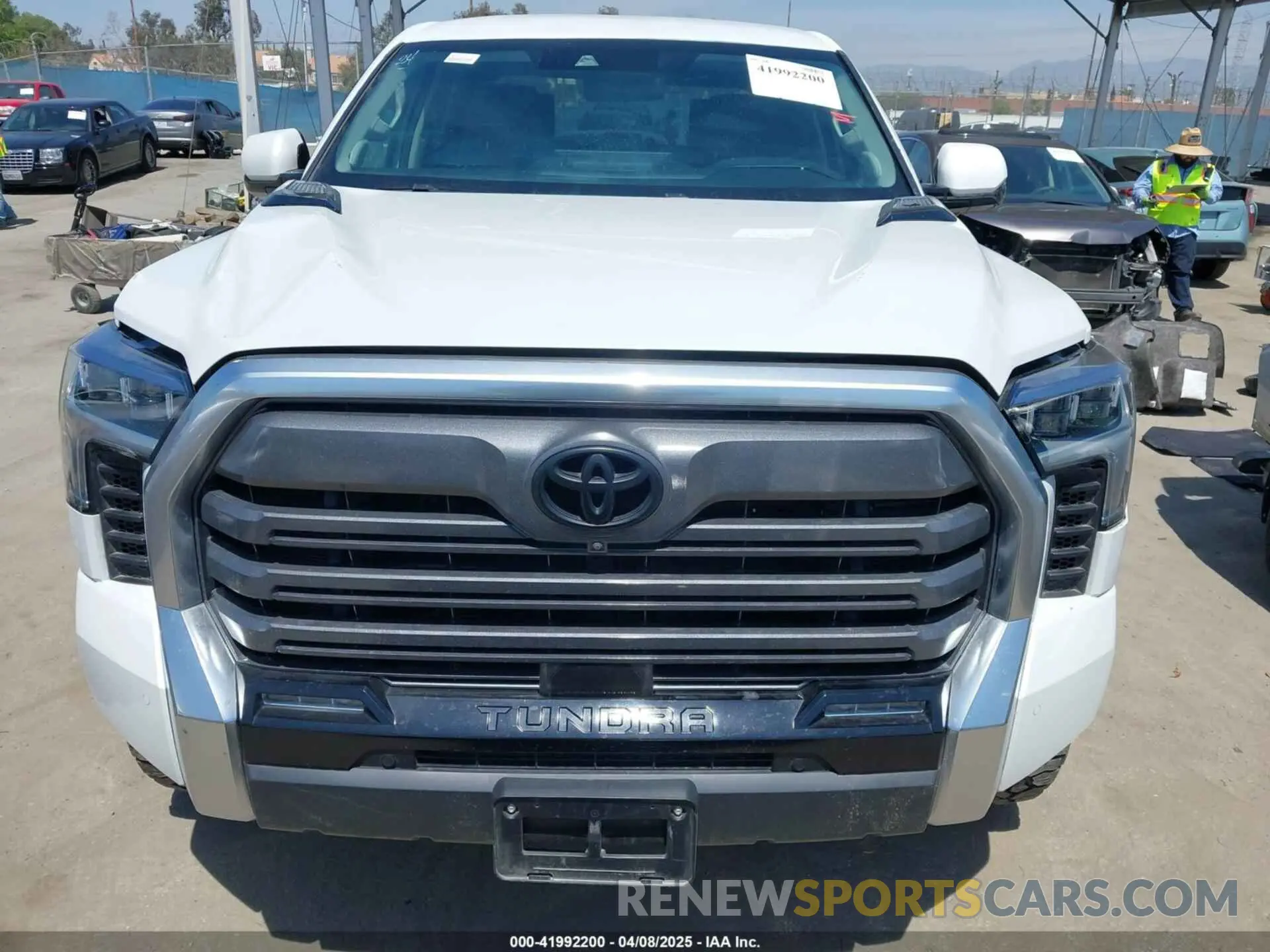 12 Photograph of a damaged car 5TFJC5DB7NX009958 TOYOTA TUNDRA 2022