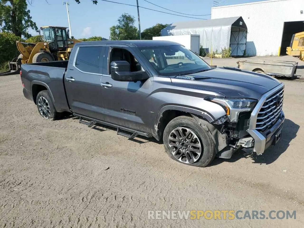 4 Photograph of a damaged car 5TFJC5EC3NX001329 TOYOTA TUNDRA 2022