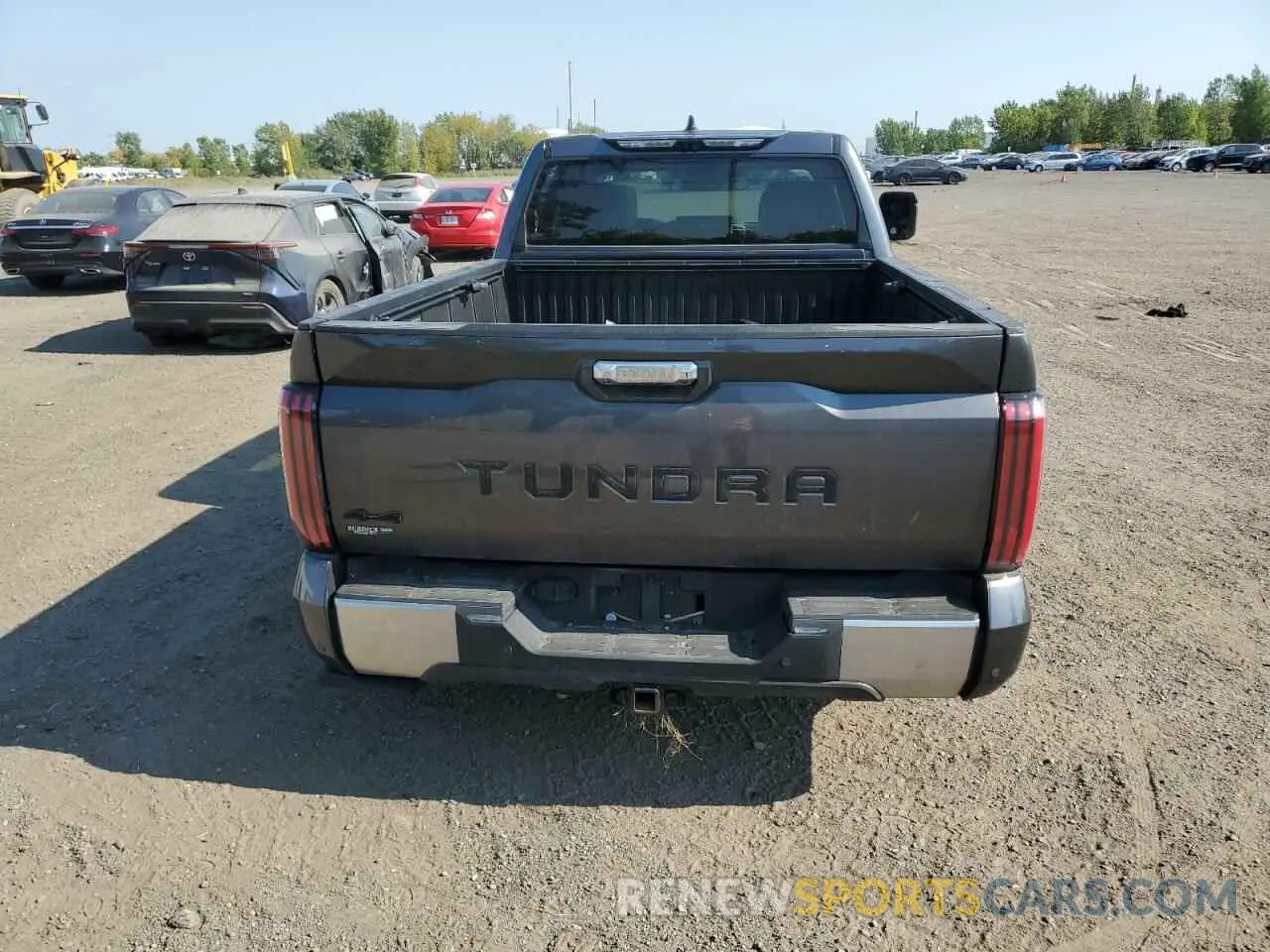 6 Photograph of a damaged car 5TFJC5EC3NX001329 TOYOTA TUNDRA 2022