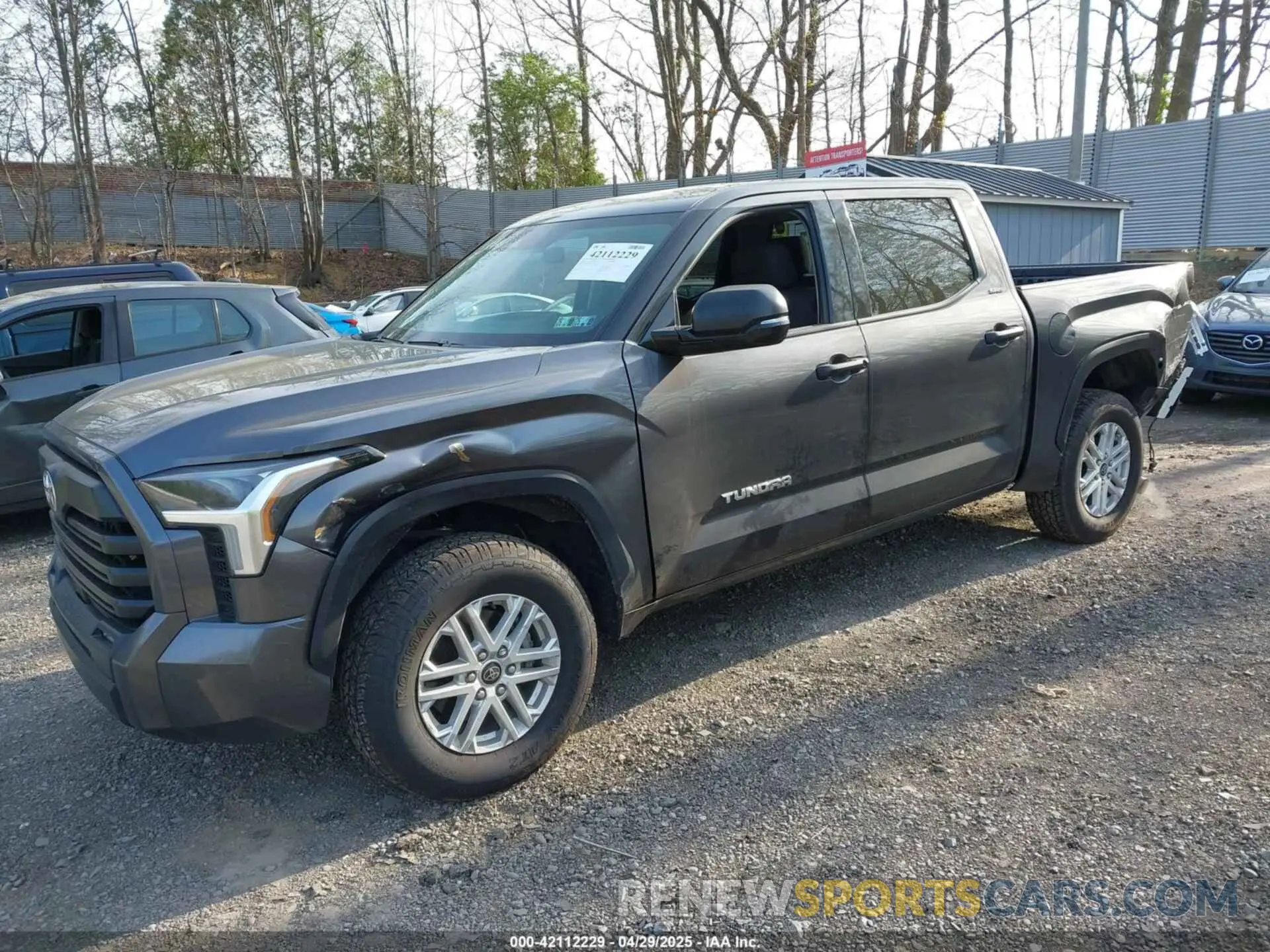 2 Фотография поврежденного автомобиля 5TFLA5AB2NX019252 TOYOTA TUNDRA 2022