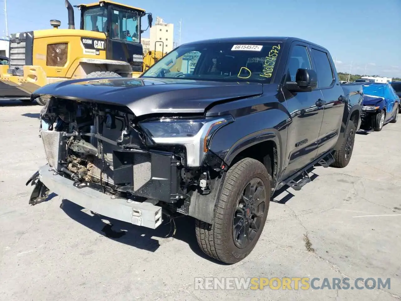 2 Фотография поврежденного автомобиля 5TFLA5AB4NX010276 TOYOTA TUNDRA 2022