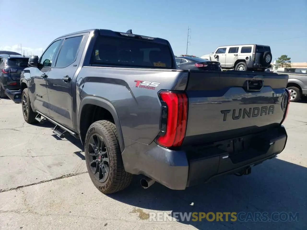 3 Фотография поврежденного автомобиля 5TFLA5AB4NX010276 TOYOTA TUNDRA 2022