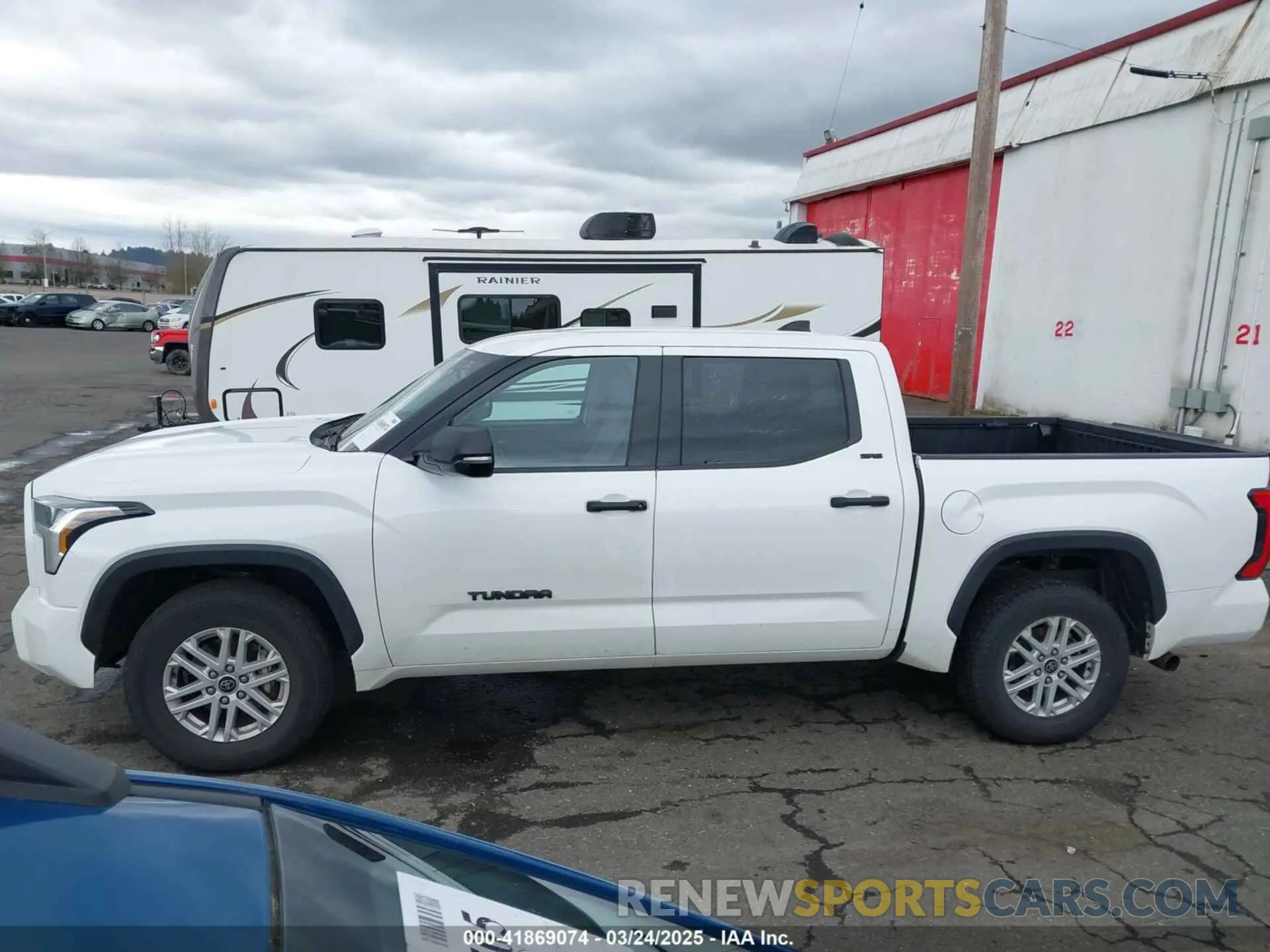 14 Фотография поврежденного автомобиля 5TFLA5AB5NX011470 TOYOTA TUNDRA 2022