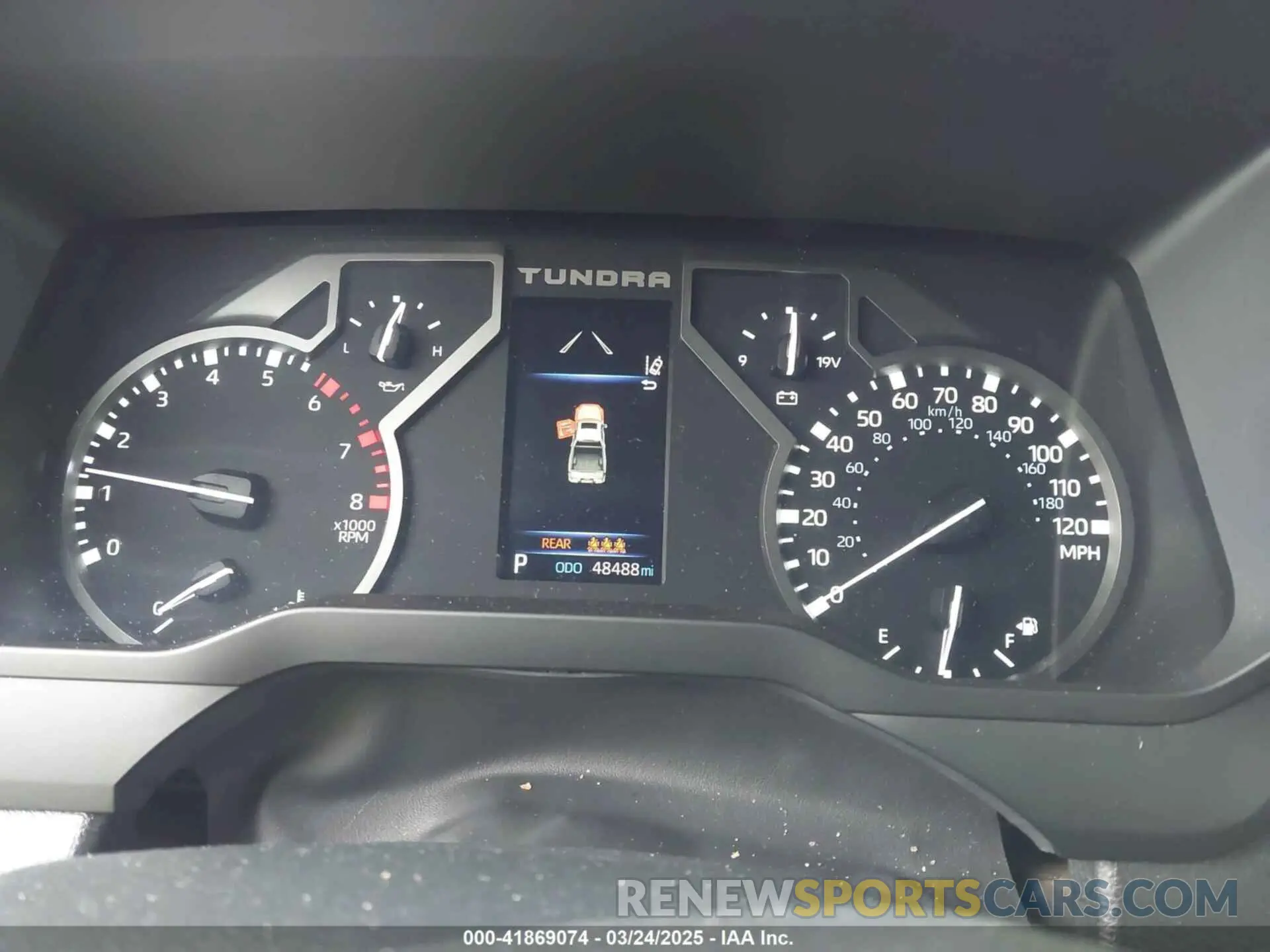 7 Фотография поврежденного автомобиля 5TFLA5AB5NX011470 TOYOTA TUNDRA 2022