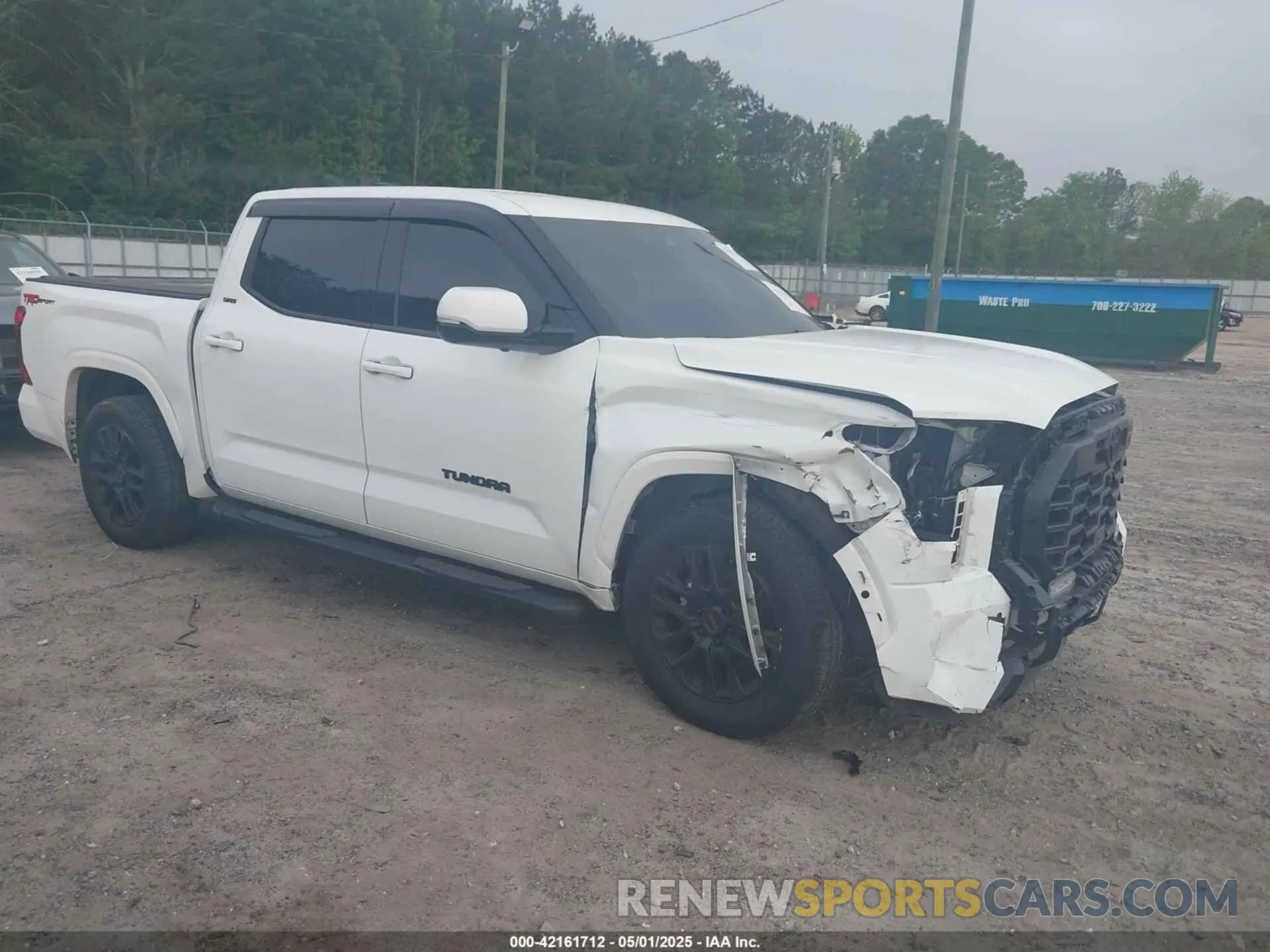 1 Photograph of a damaged car 5TFLA5AB5NX013672 TOYOTA TUNDRA 2022