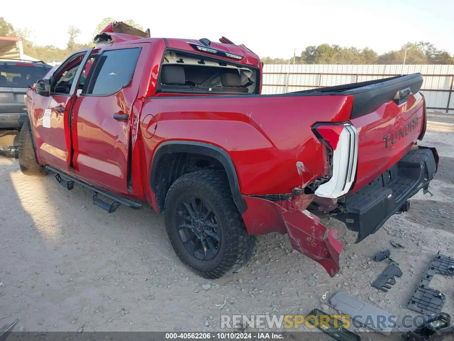 3 Photograph of a damaged car 5TFLA5AB6NX006875 TOYOTA TUNDRA 2022