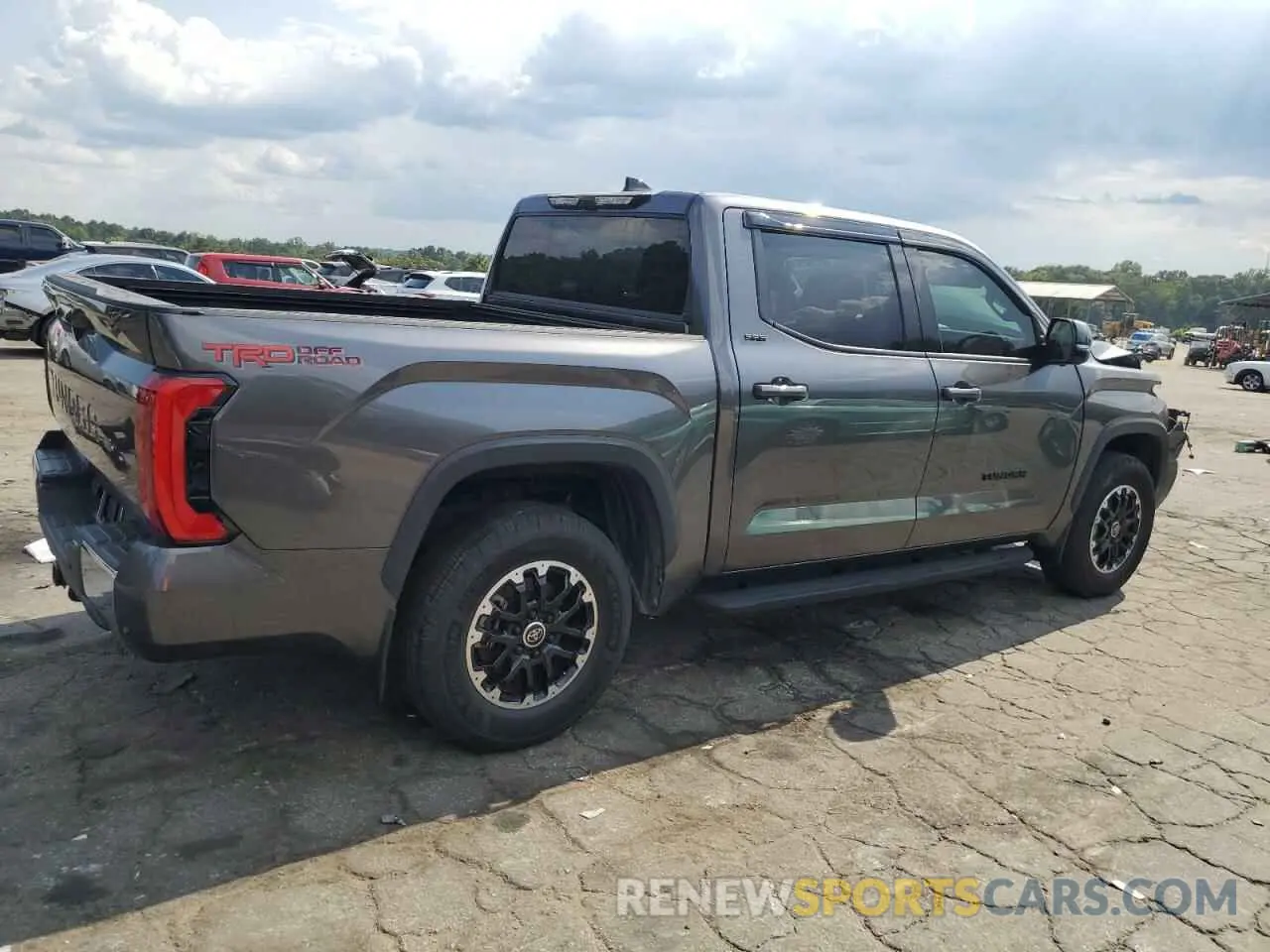 3 Photograph of a damaged car 5TFLA5AB6NX010098 TOYOTA TUNDRA 2022