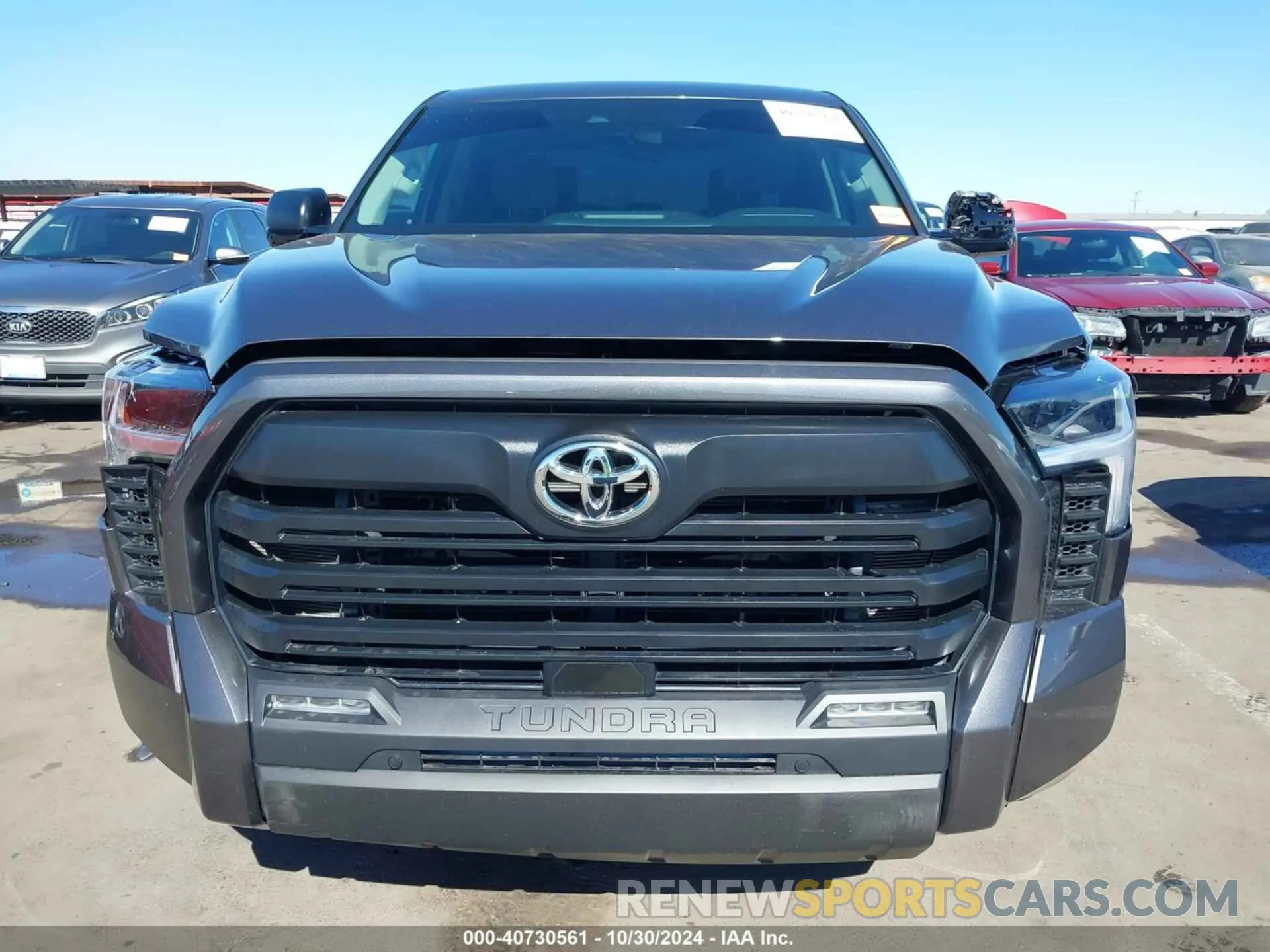 13 Photograph of a damaged car 5TFLA5AB9NX017563 TOYOTA TUNDRA 2022