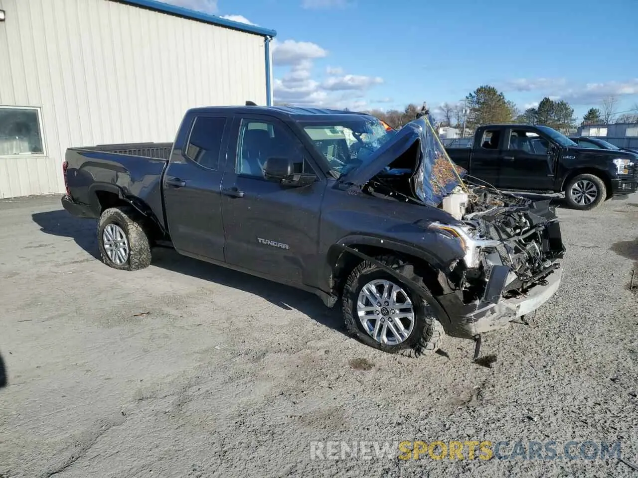 4 Фотография поврежденного автомобиля 5TFLA5DA2NX048639 TOYOTA TUNDRA 2022
