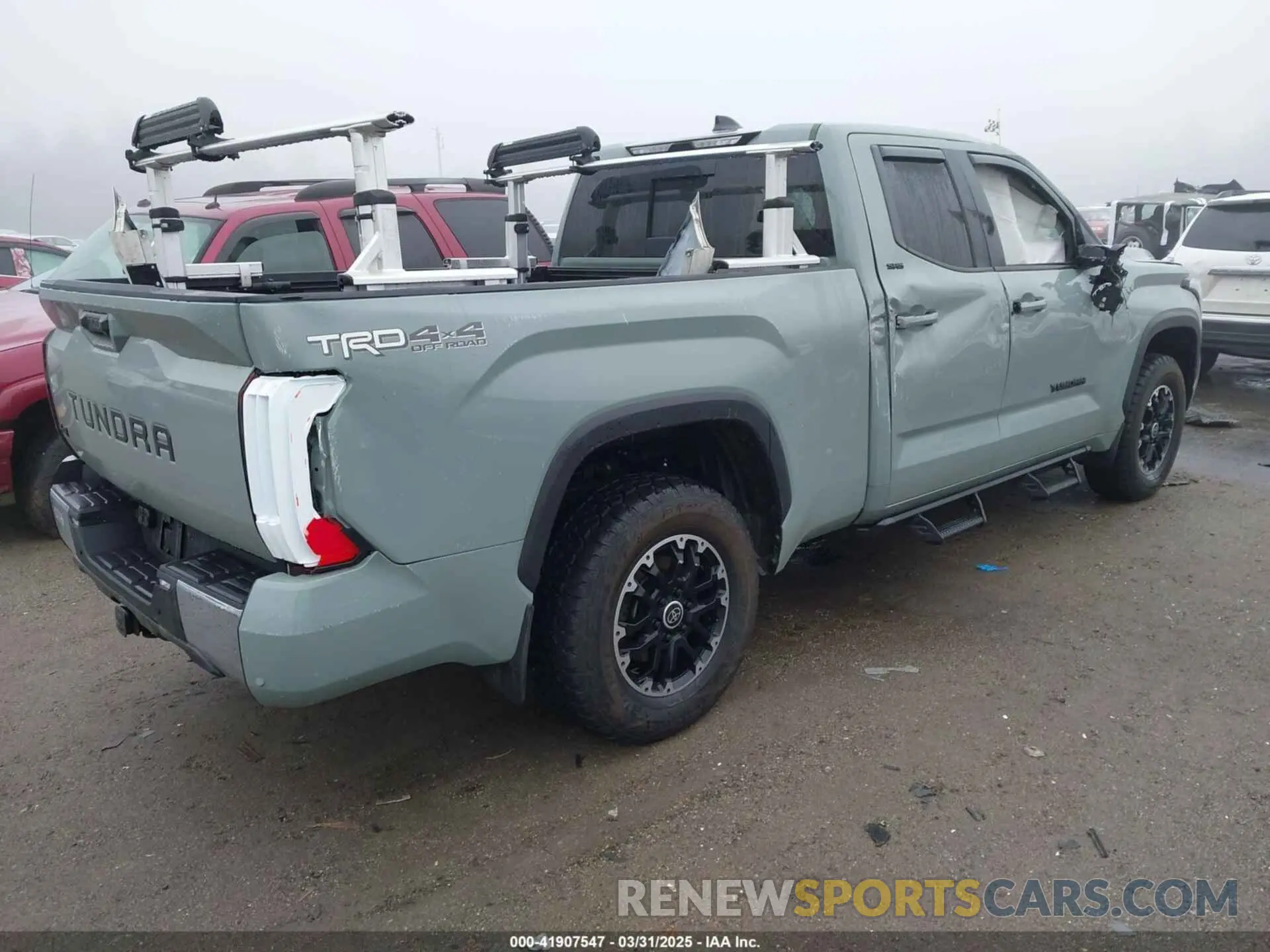 4 Фотография поврежденного автомобиля 5TFLA5DA4NX032720 TOYOTA TUNDRA 2022