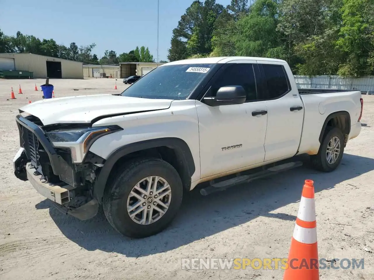 1 Photograph of a damaged car 5TFLA5DA5NX048280 TOYOTA TUNDRA 2022