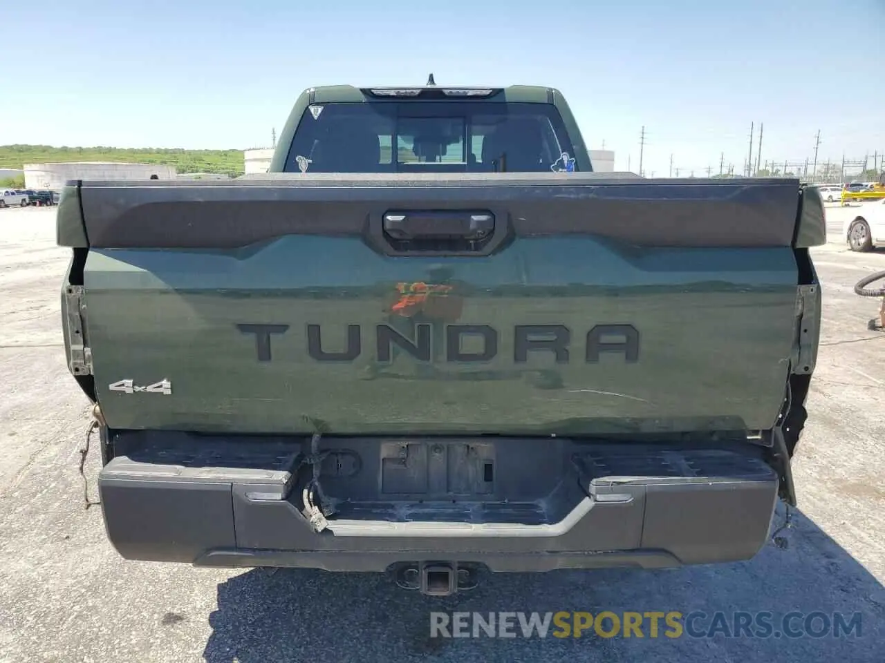 6 Фотография поврежденного автомобиля 5TFLA5DA9NX016142 TOYOTA TUNDRA 2022
