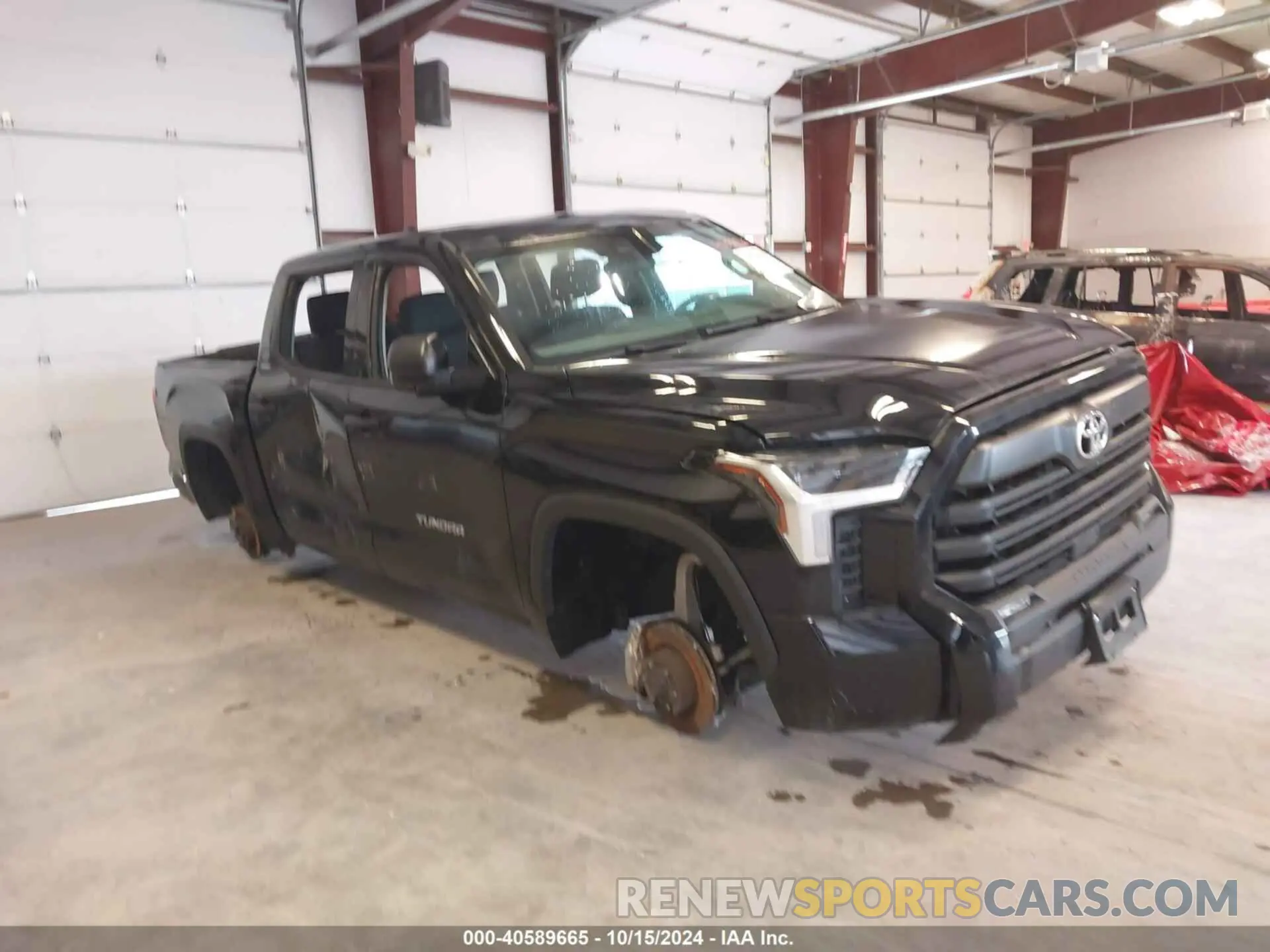 1 Photograph of a damaged car 5TFLA5DB2NX043272 TOYOTA TUNDRA 2022