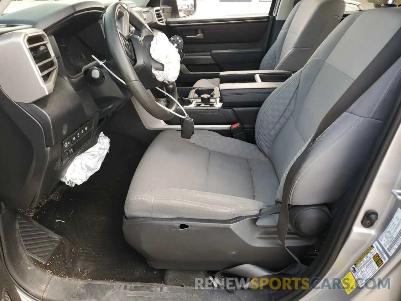 7 Photograph of a damaged car 5TFLA5DB2NX056720 TOYOTA TUNDRA 2022