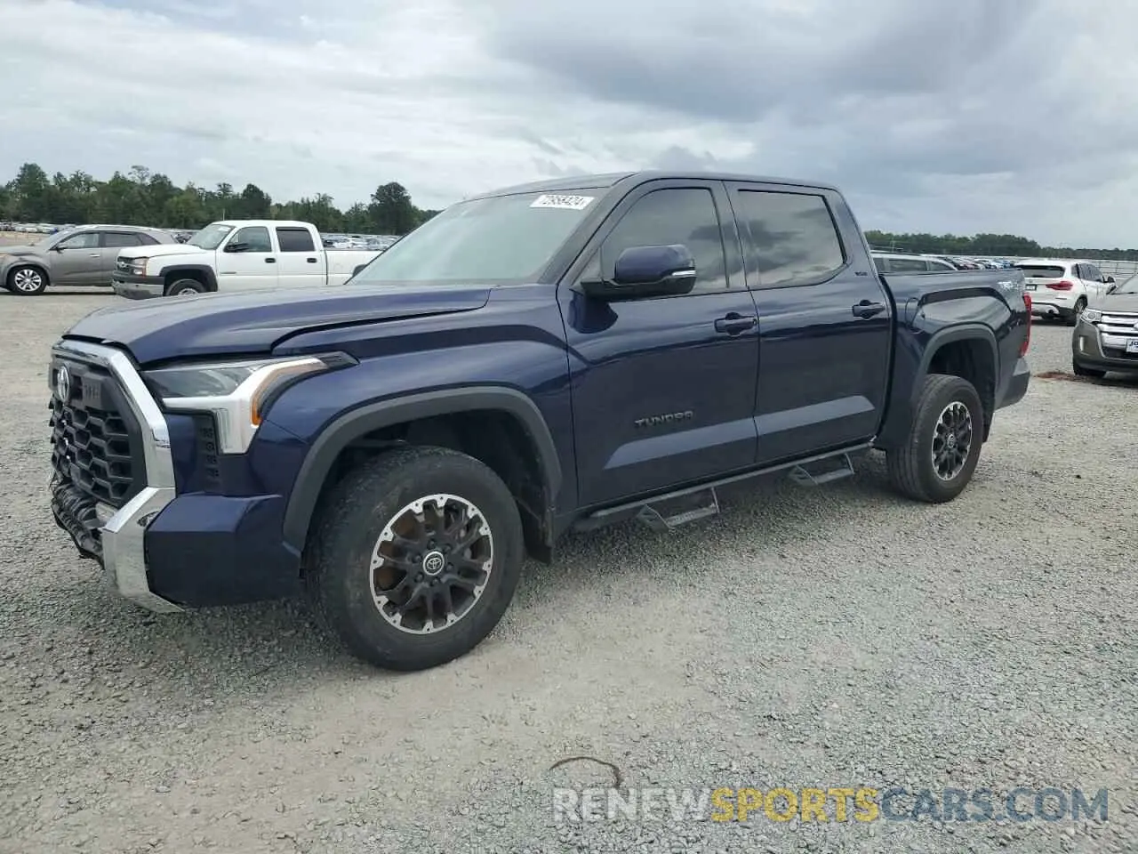 1 Photograph of a damaged car 5TFLA5DB3NX022950 TOYOTA TUNDRA 2022