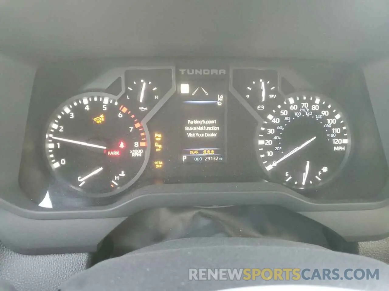9 Фотография поврежденного автомобиля 5TFLA5DB4NX043838 TOYOTA TUNDRA 2022
