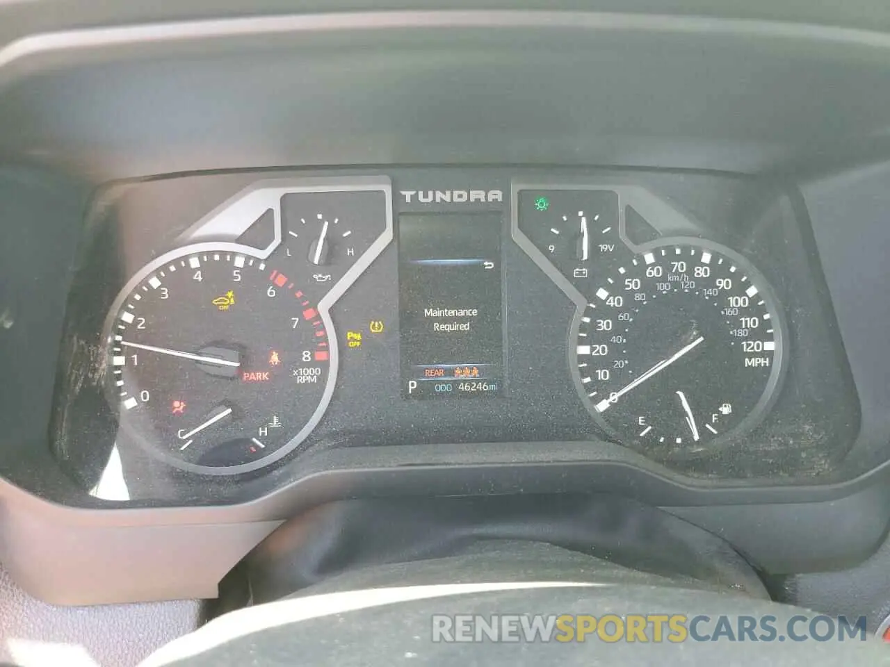 9 Фотография поврежденного автомобиля 5TFLA5DB8NX039937 TOYOTA TUNDRA 2022
