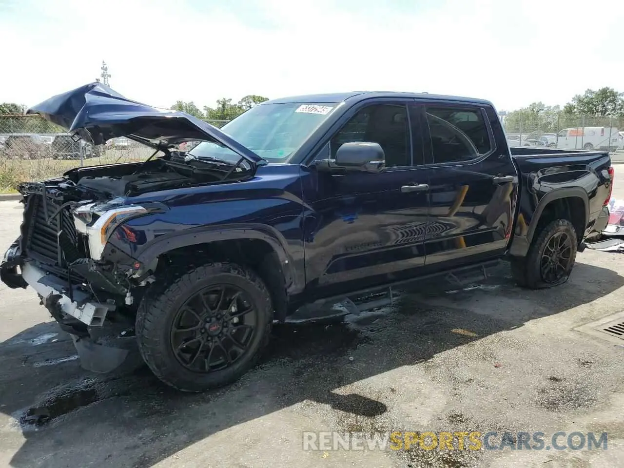 1 Photograph of a damaged car 5TFLA5DB8NX054549 TOYOTA TUNDRA 2022