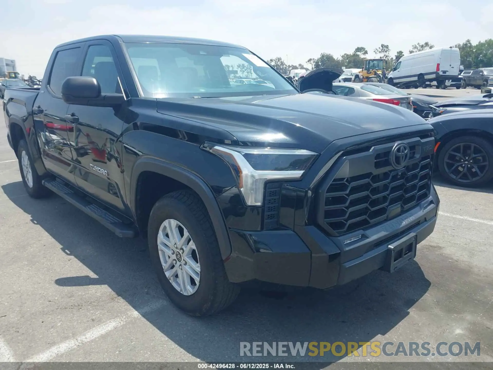 1 Photograph of a damaged car 5TFLA5DB9NX044273 TOYOTA TUNDRA 2022