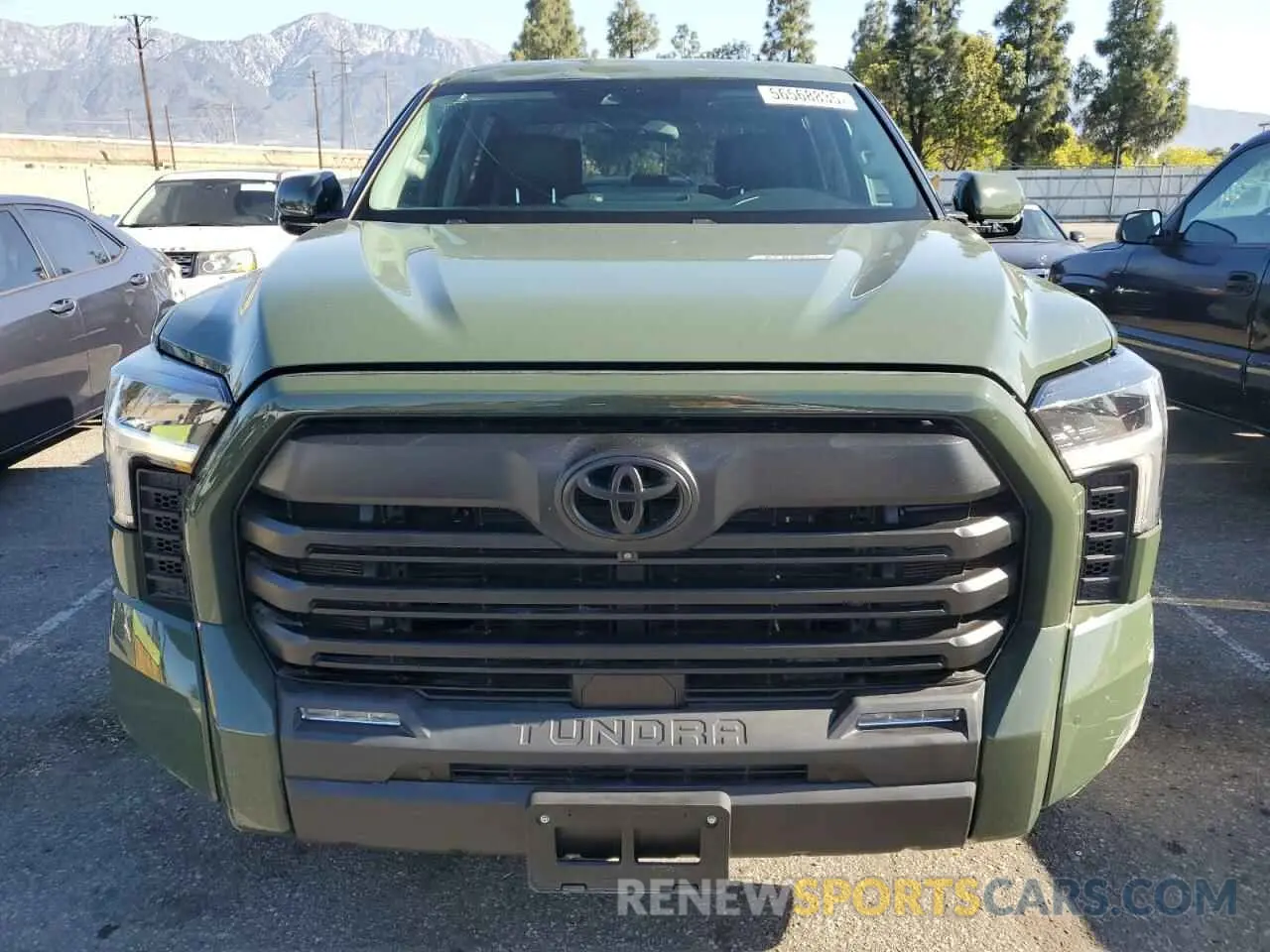5 Photograph of a damaged car 5TFLA5EC3NX007386 TOYOTA TUNDRA 2022
