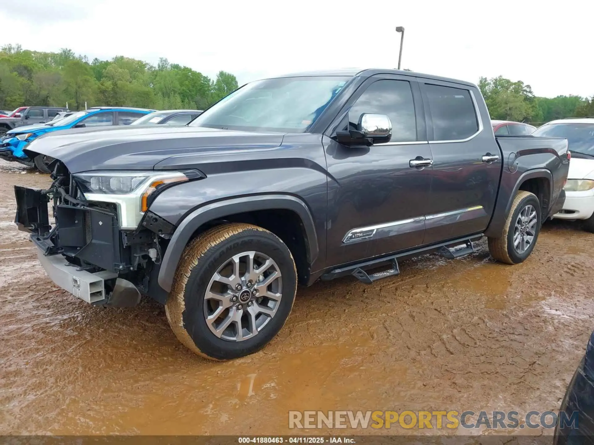 2 Фотография поврежденного автомобиля 5TFMA5AB1NX006173 TOYOTA TUNDRA 2022