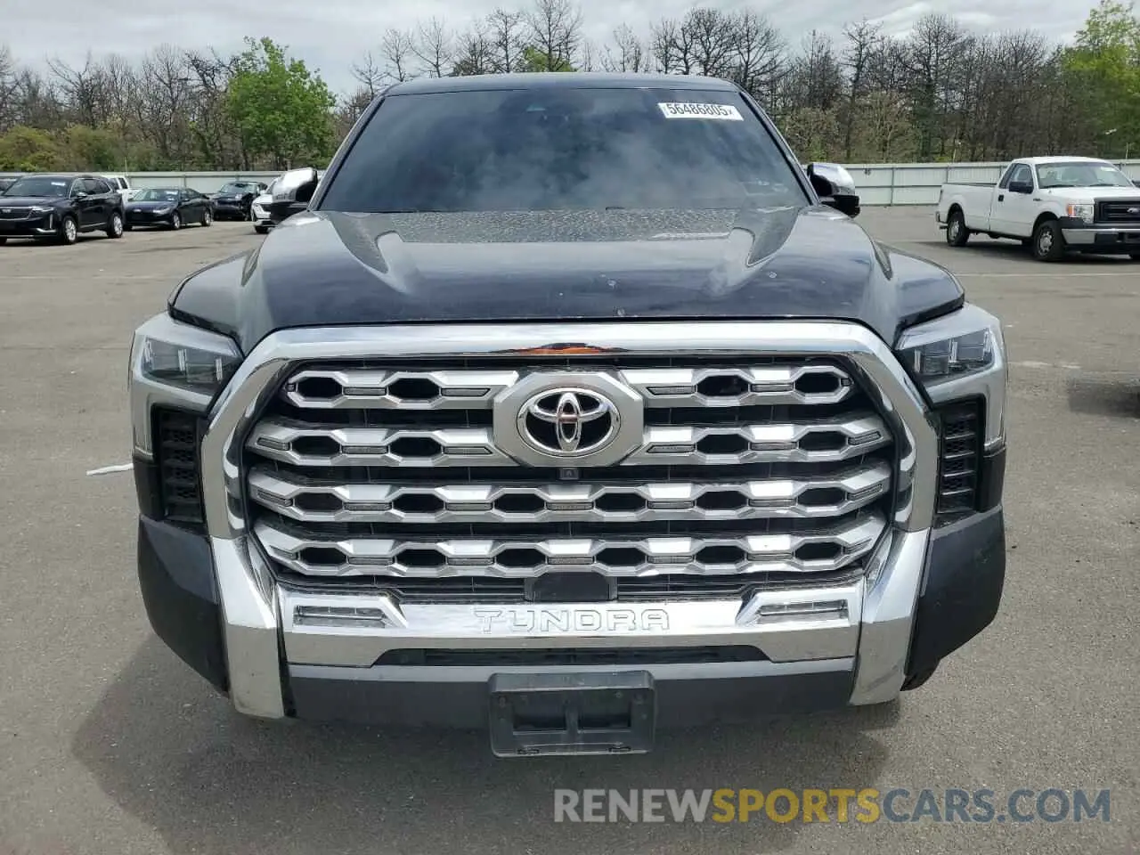 5 Фотография поврежденного автомобиля 5TFMA5DB6NX036927 TOYOTA TUNDRA 2022