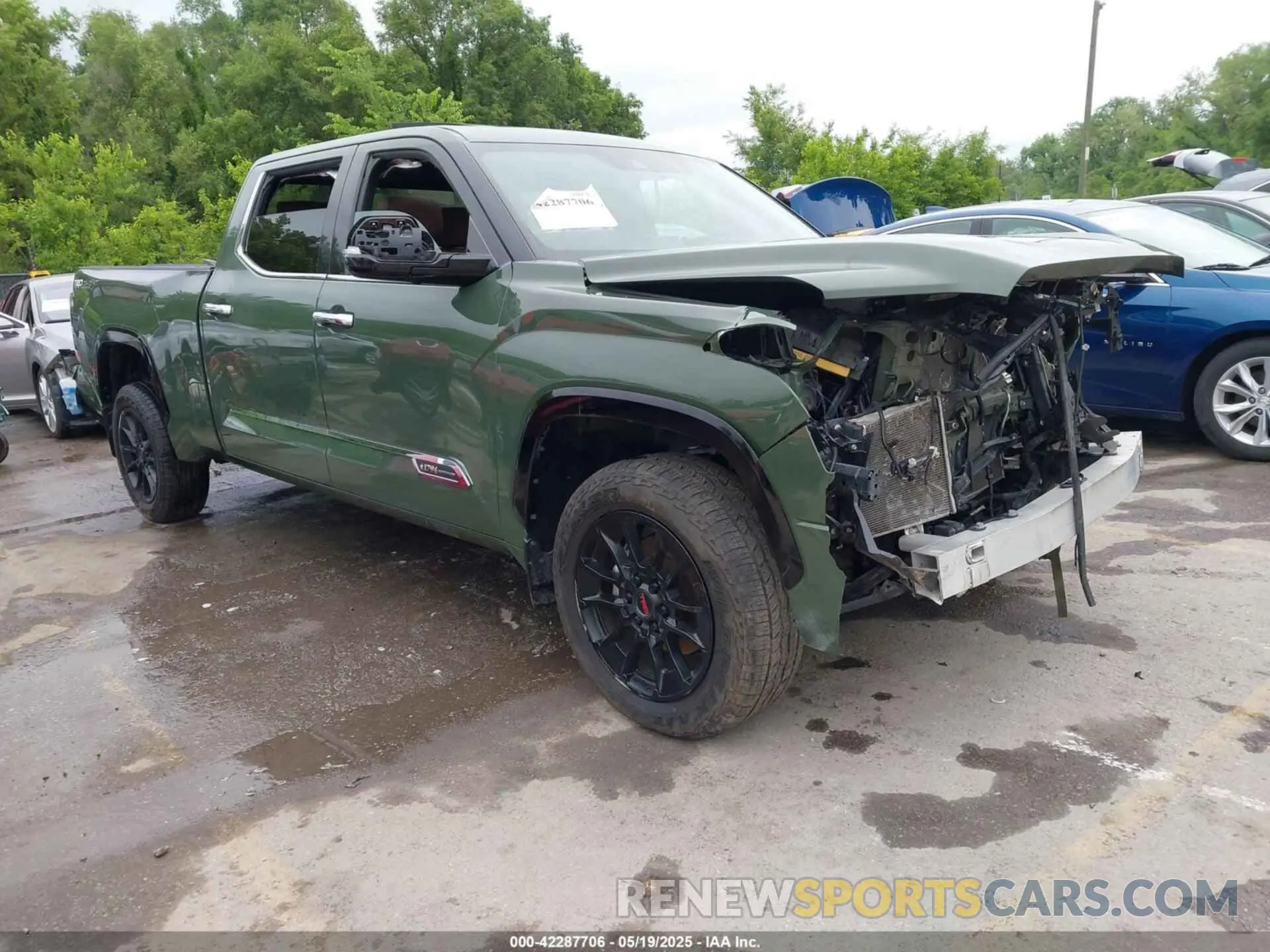 1 Фотография поврежденного автомобиля 5TFMA5EC8NX008070 TOYOTA TUNDRA 2022