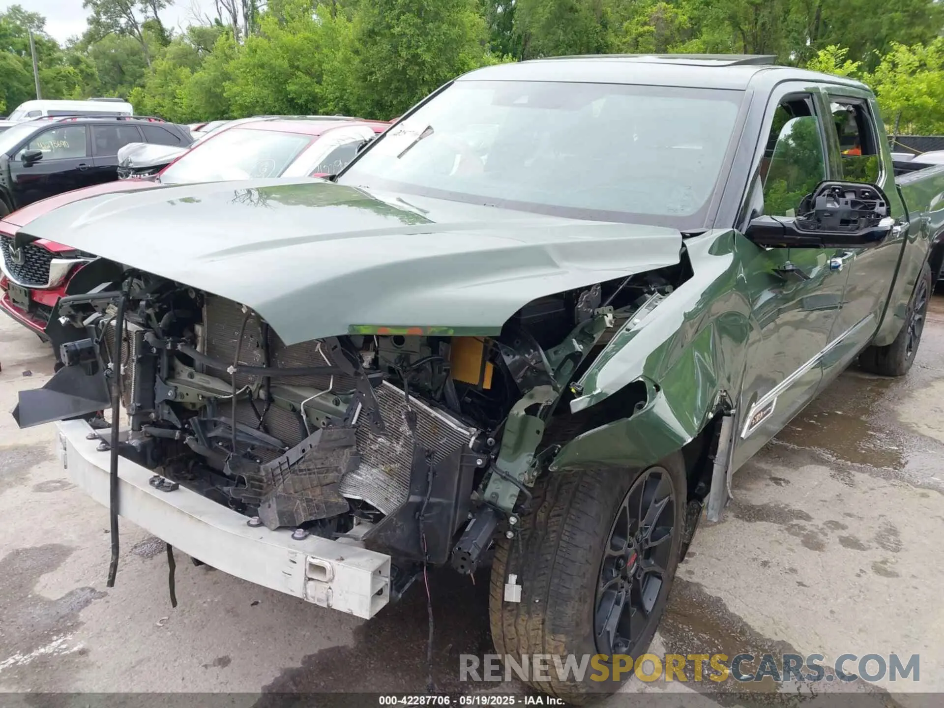 6 Фотография поврежденного автомобиля 5TFMA5EC8NX008070 TOYOTA TUNDRA 2022