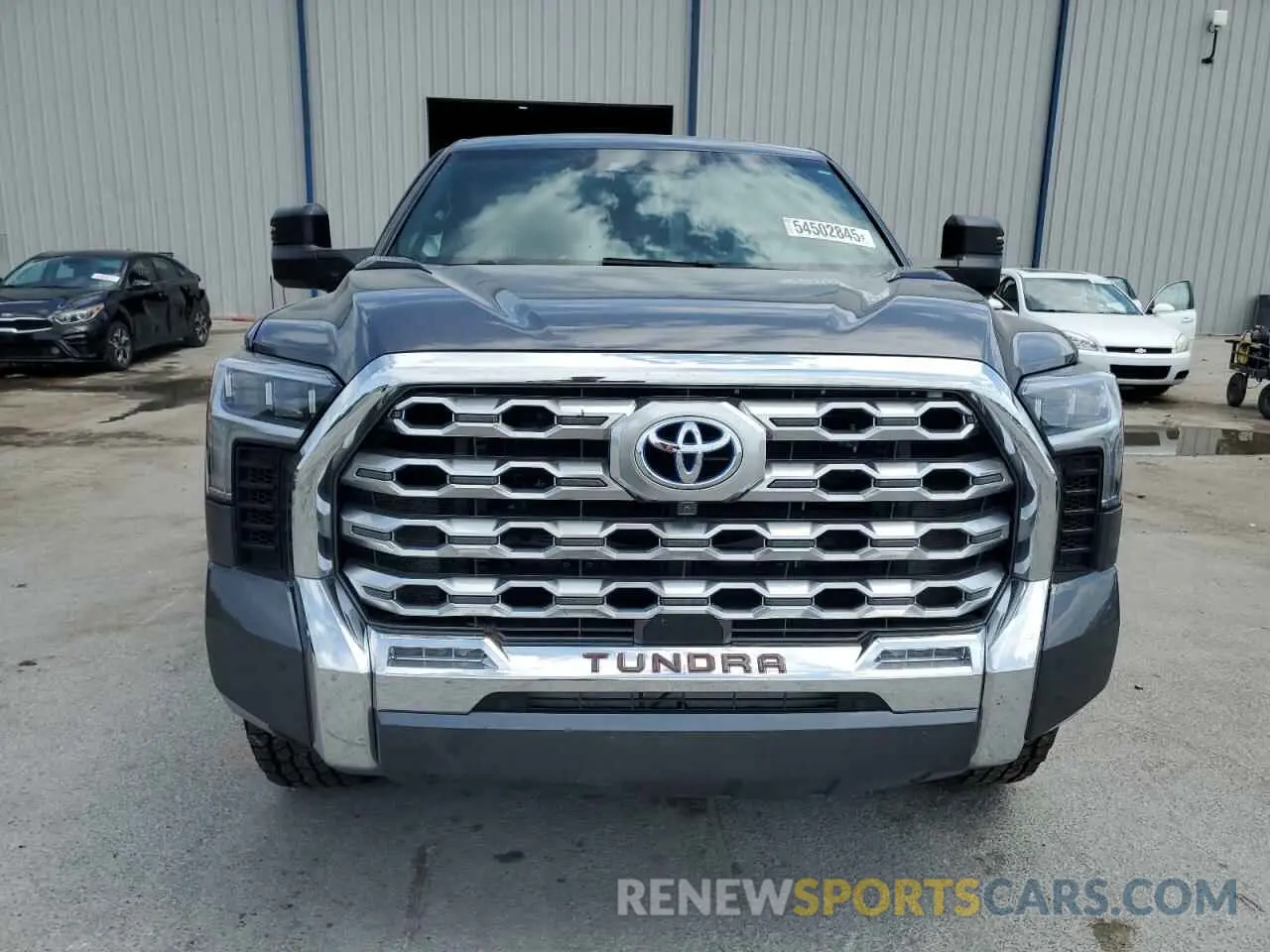 5 Photograph of a damaged car 5TFMC5ECXNX001423 TOYOTA TUNDRA 2022