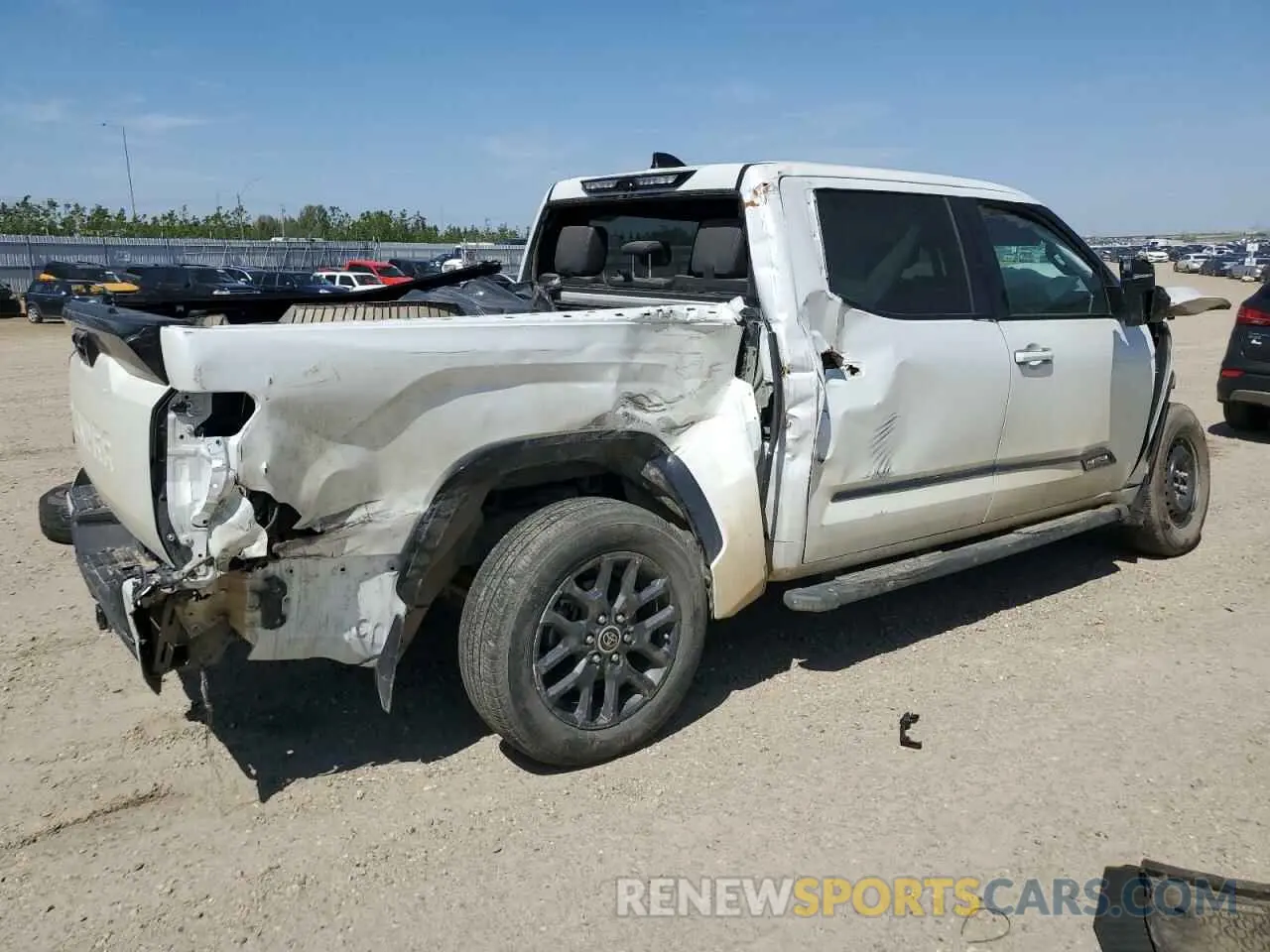 3 Photograph of a damaged car 5TFNA5DB3NX036937 TOYOTA TUNDRA 2022