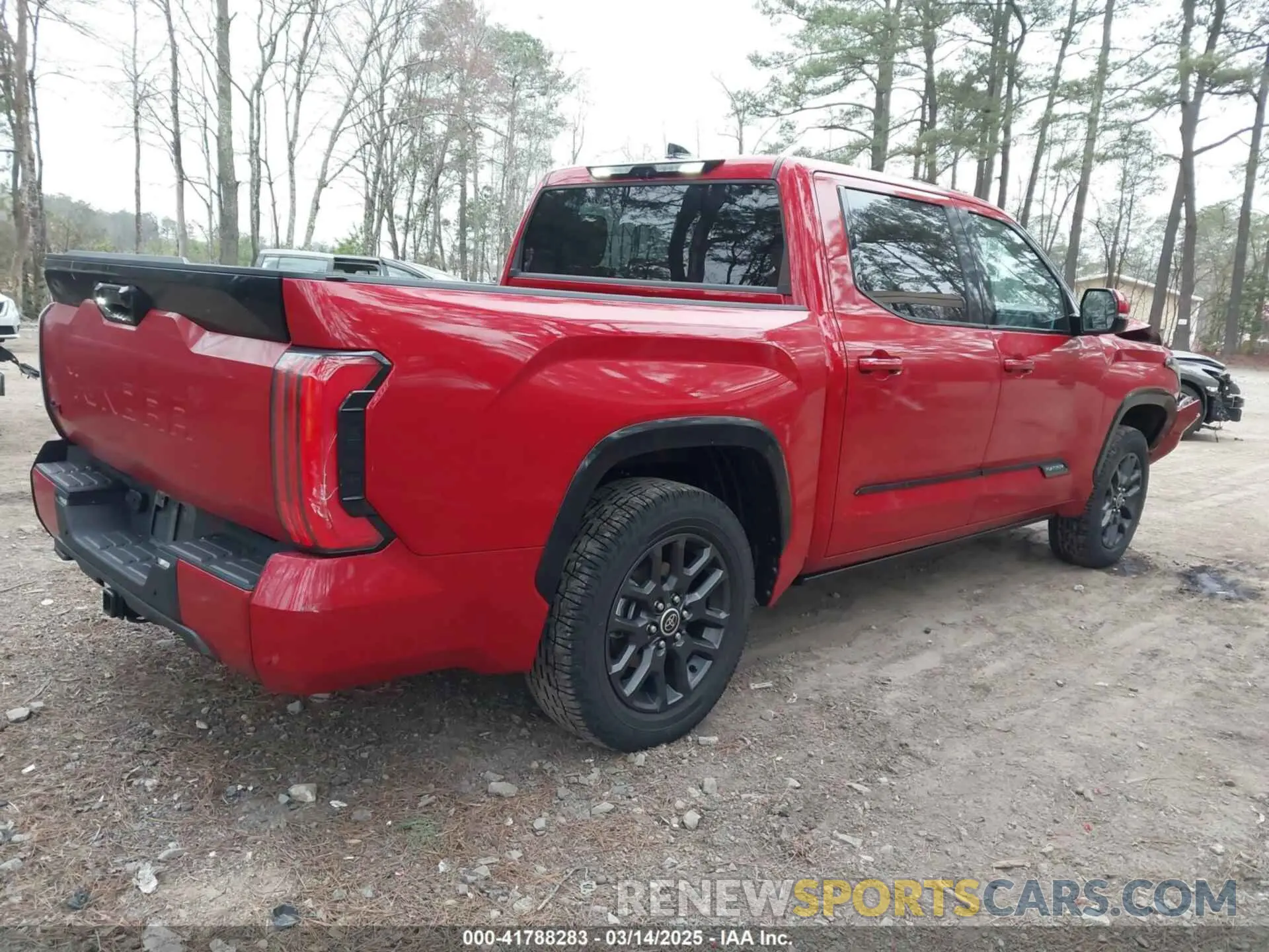 4 Фотография поврежденного автомобиля 5TFNA5DB9NX021276 TOYOTA TUNDRA 2022