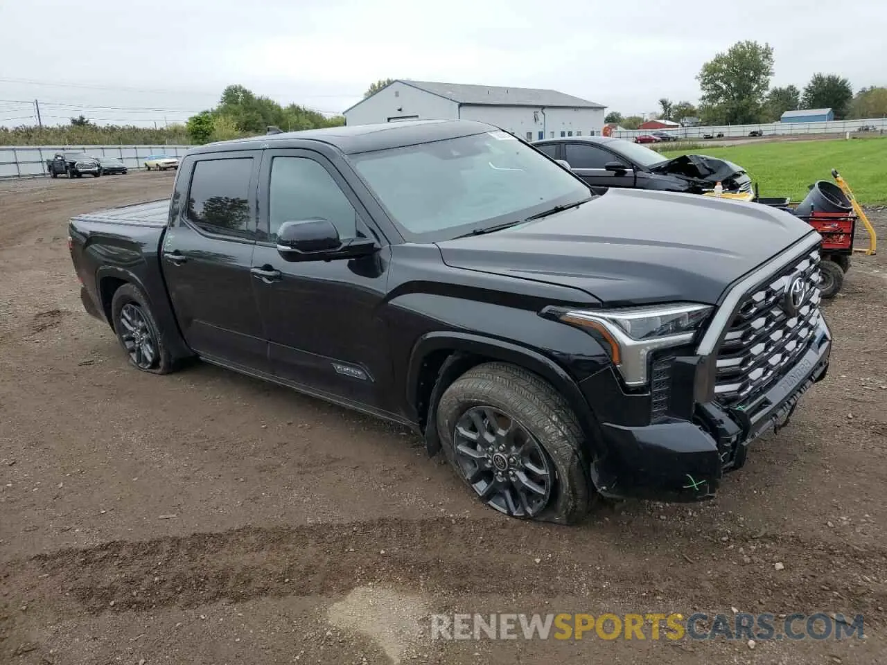 4 Фотография поврежденного автомобиля 5TFNA5DB9NX028910 TOYOTA TUNDRA 2022