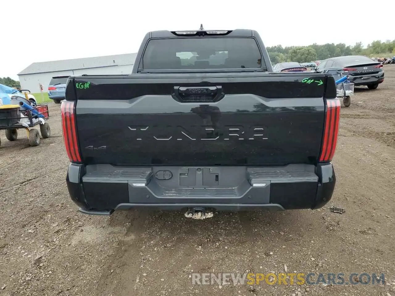 6 Фотография поврежденного автомобиля 5TFNA5DB9NX028910 TOYOTA TUNDRA 2022