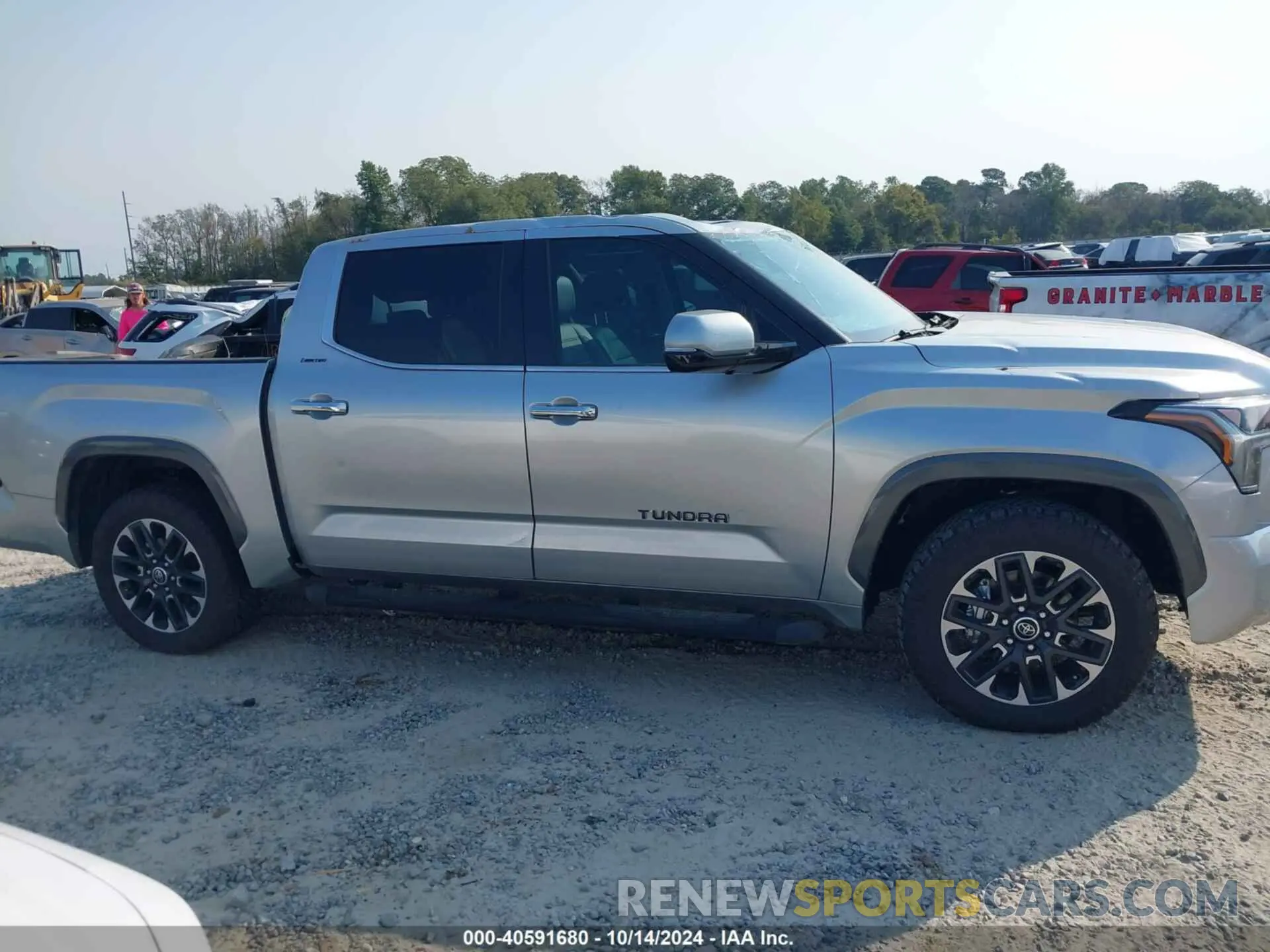 13 Photograph of a damaged car 5TFJA5AB7PX027003 TOYOTA TUNDRA 2023