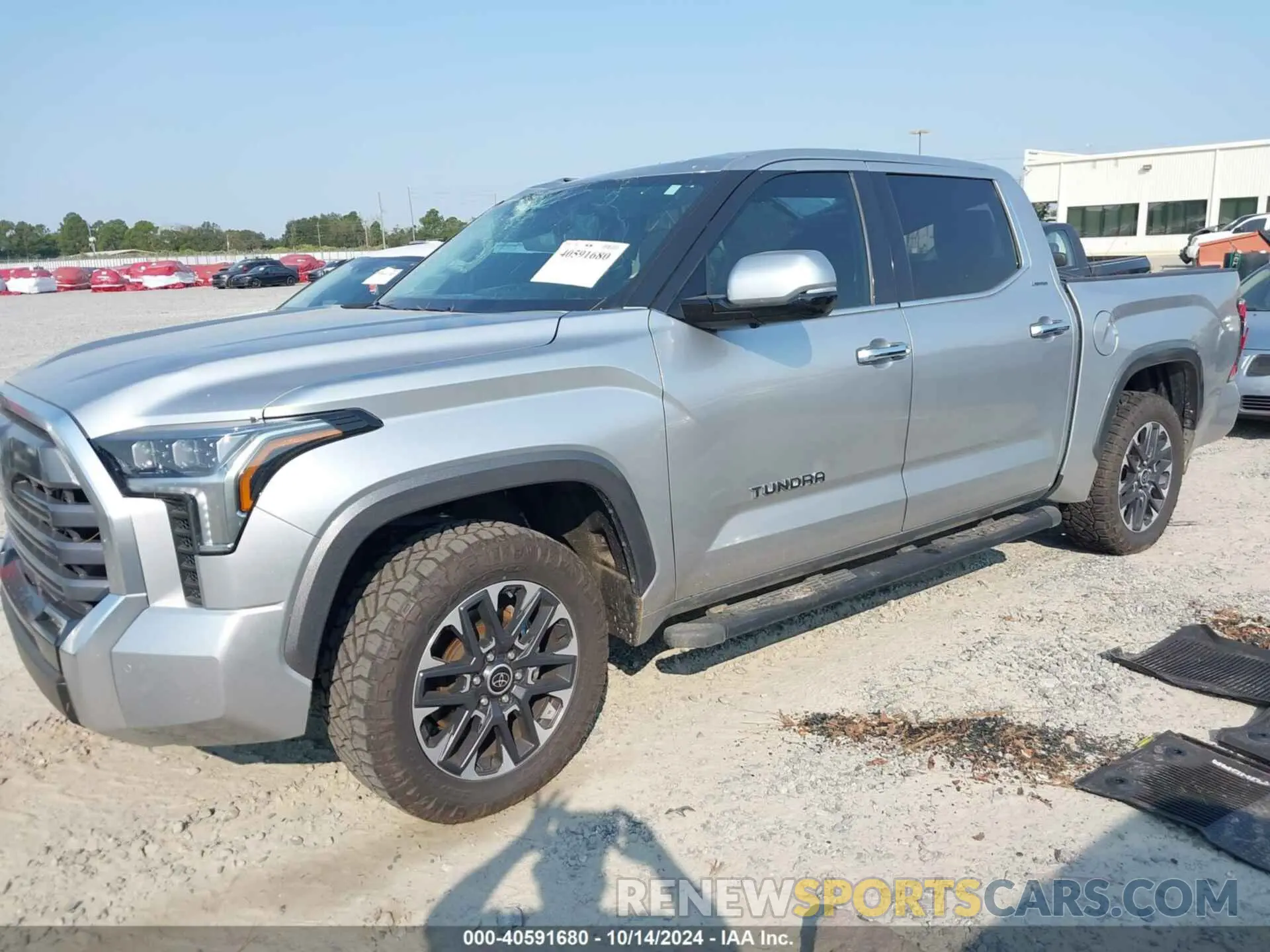 2 Photograph of a damaged car 5TFJA5AB7PX027003 TOYOTA TUNDRA 2023