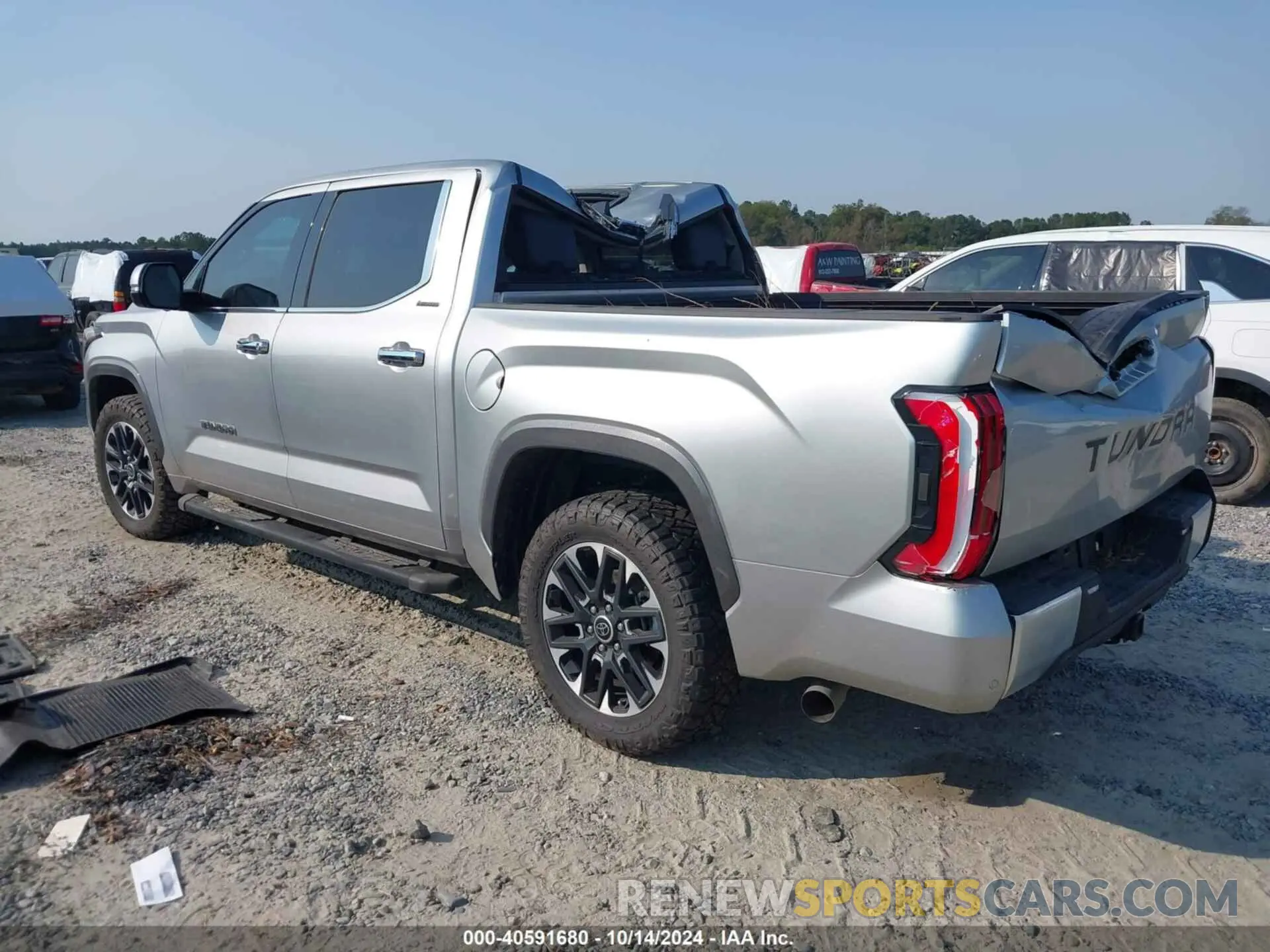 3 Photograph of a damaged car 5TFJA5AB7PX027003 TOYOTA TUNDRA 2023