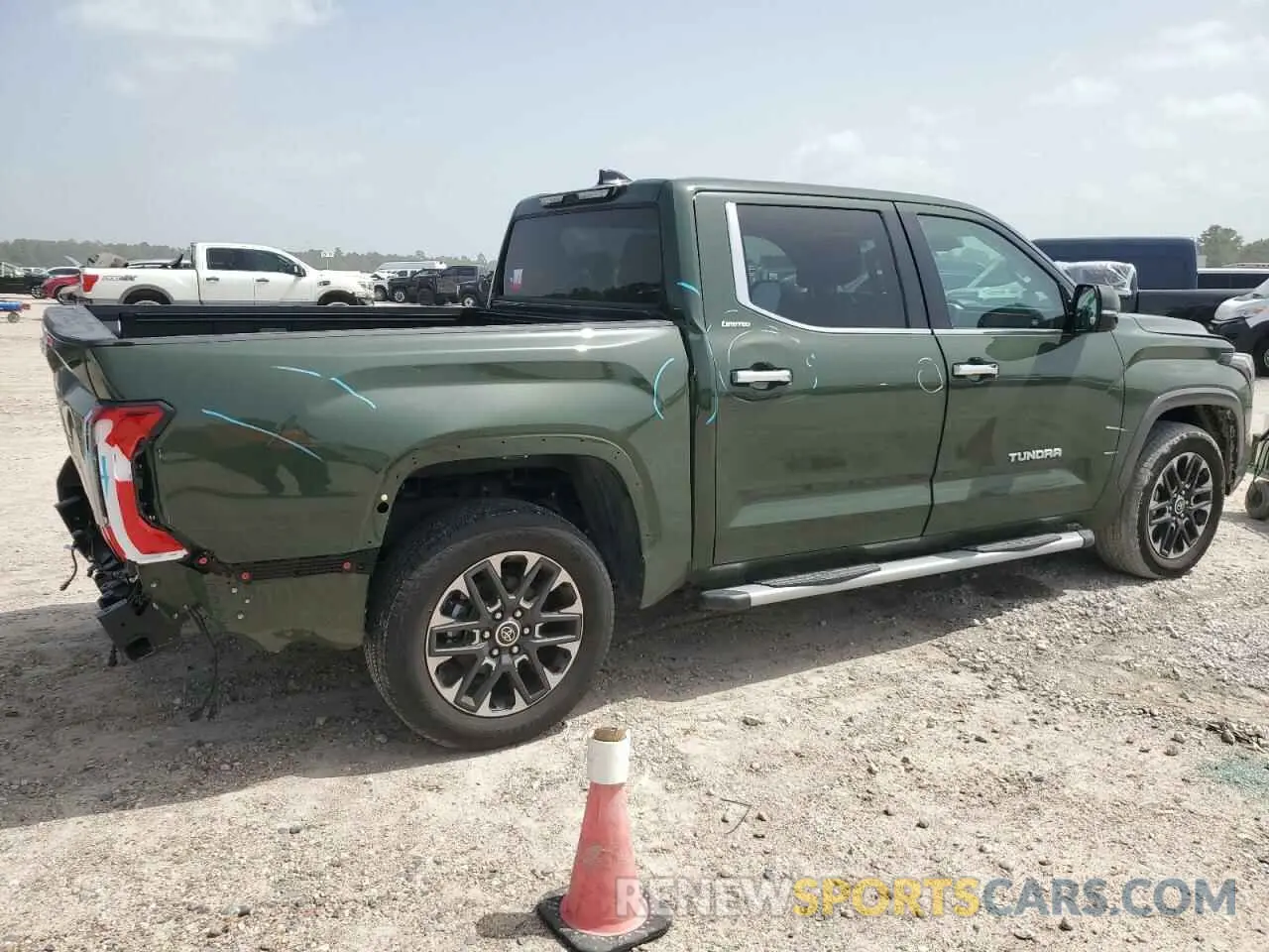 3 Photograph of a damaged car 5TFJA5AB9PX028072 TOYOTA TUNDRA 2023